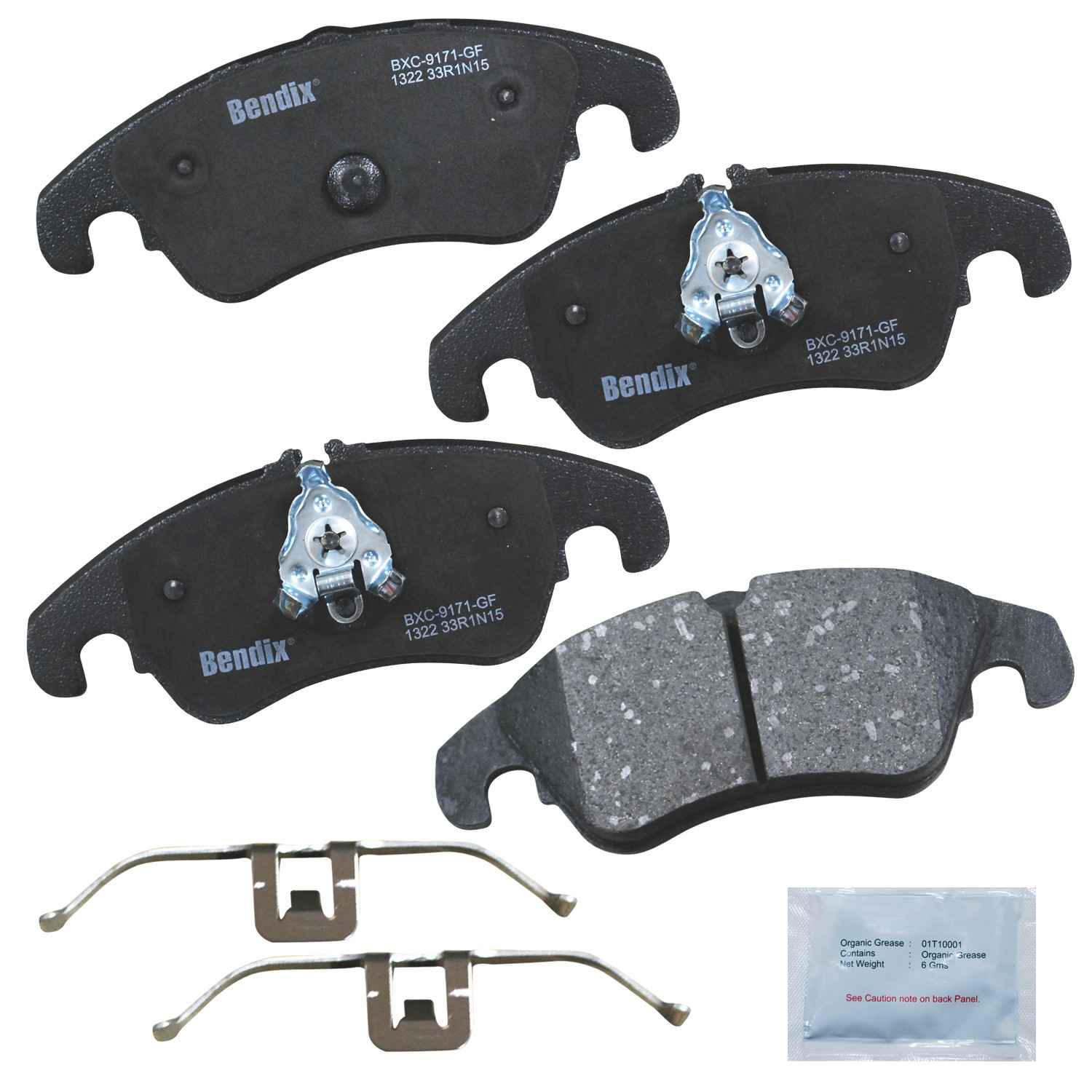 BENDIX PREMIUM COPPER FREE Disc Brake Pad Set CFC1322