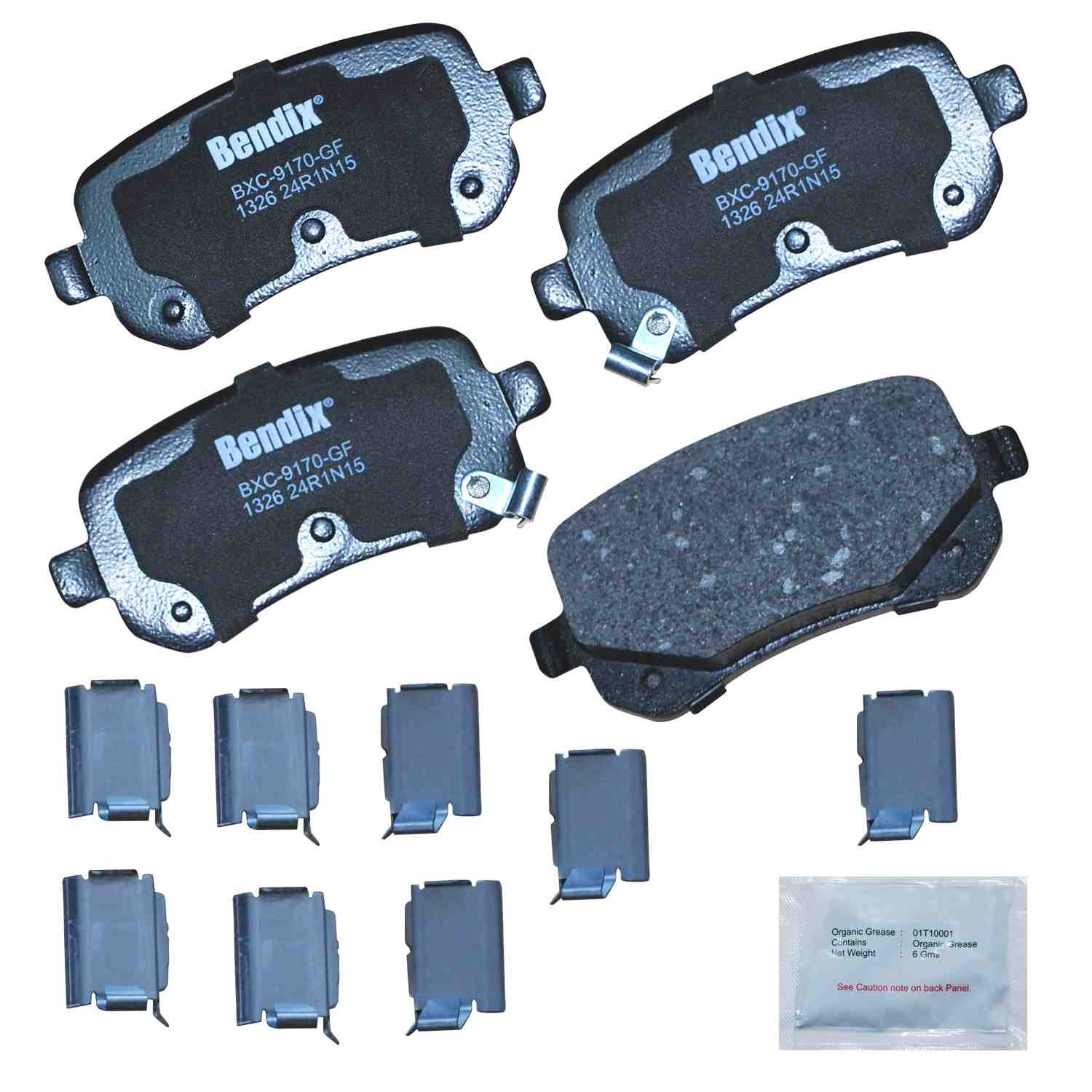 BENDIX PREMIUM COPPER FREE Disc Brake Pad Set CFC1326