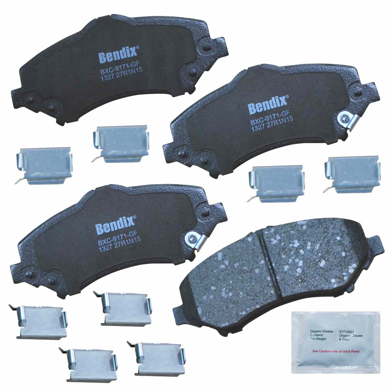 BENDIX PREMIUM COPPER FREE Disc Brake Pad Set CFC1327