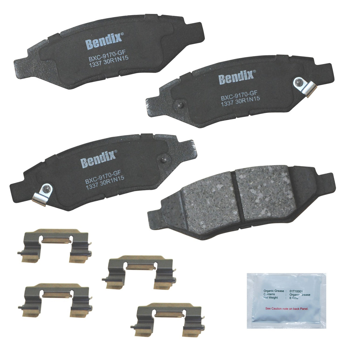 BENDIX PREMIUM COPPER FREE Disc Brake Pad Set CFC1337