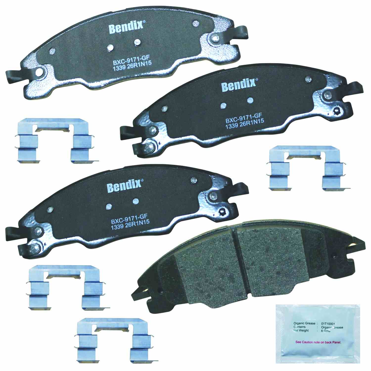 BENDIX PREMIUM COPPER FREE Disc Brake Pad Set CFC1339