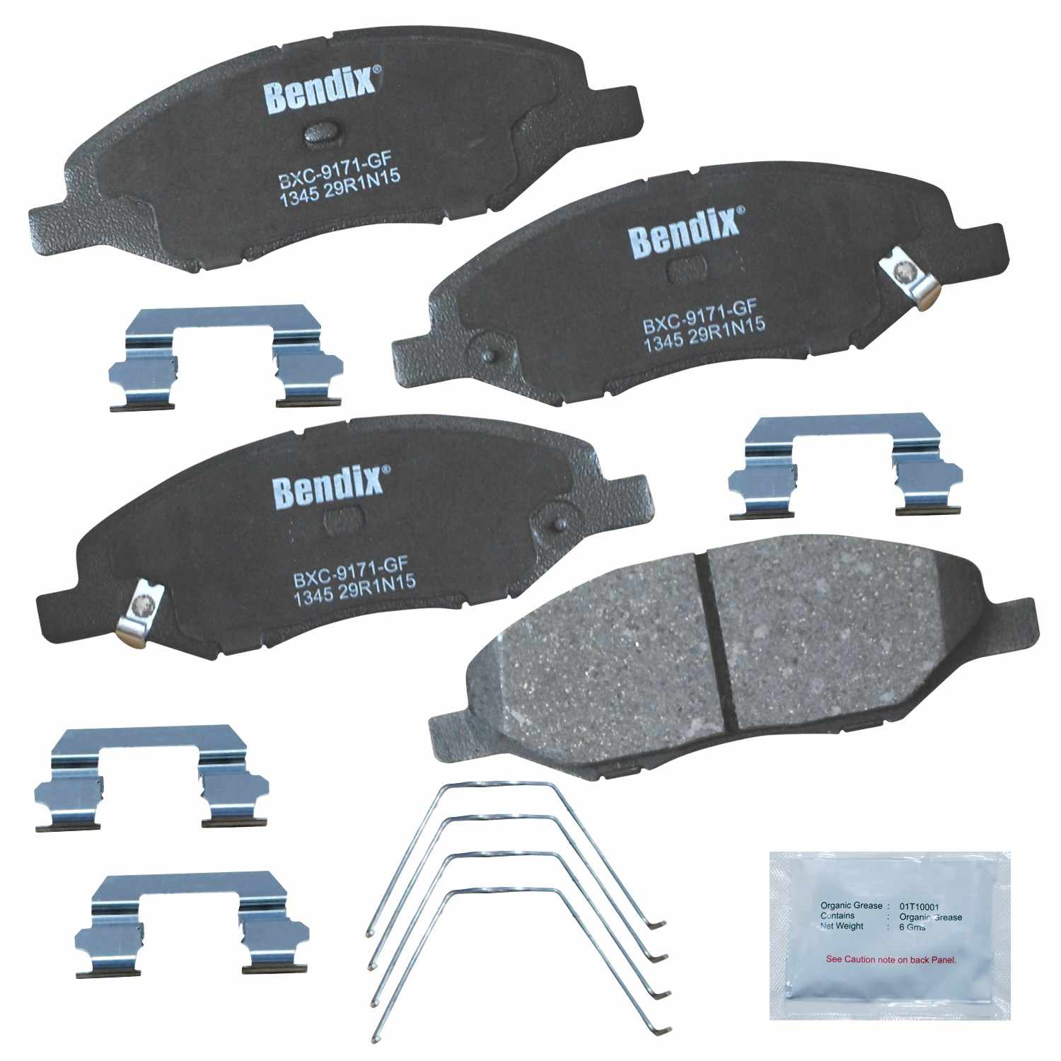 BENDIX PREMIUM COPPER FREE Disc Brake Pad Set CFC1345