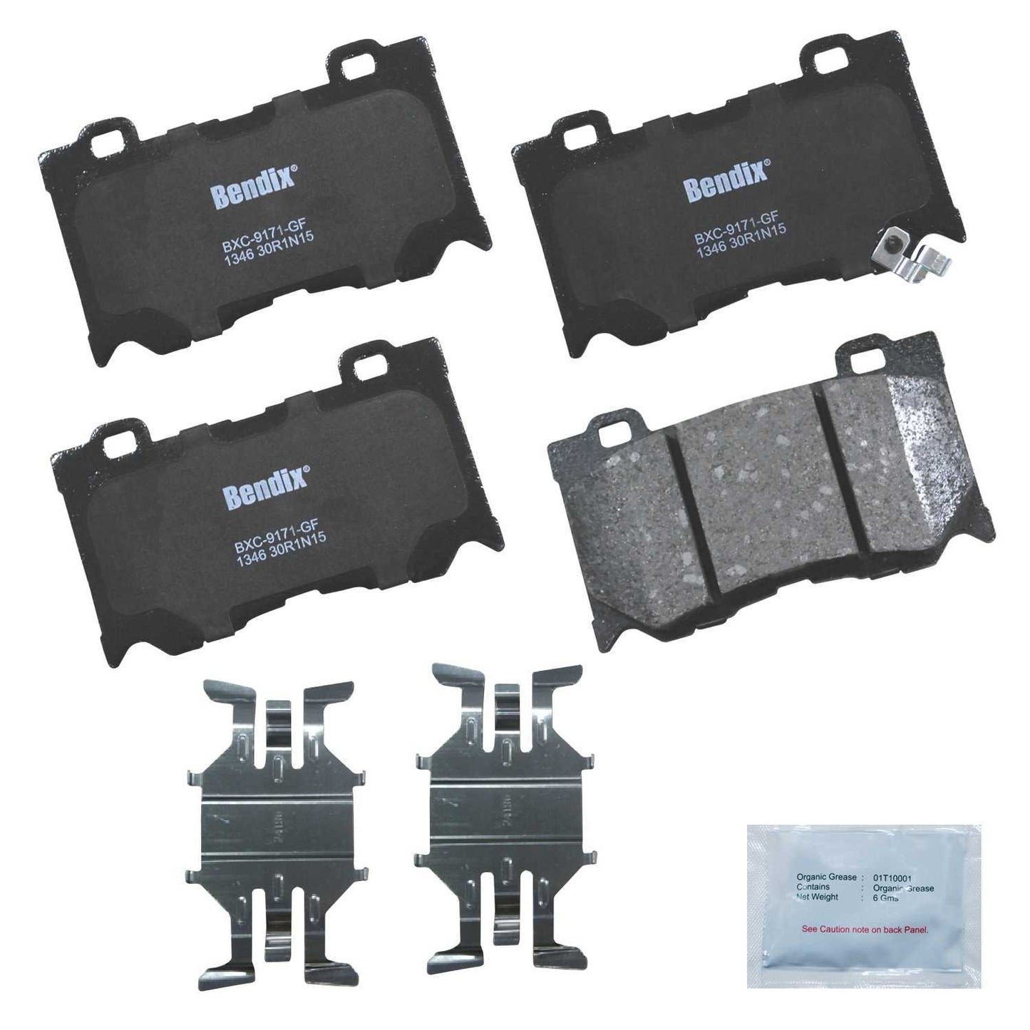 BENDIX PREMIUM COPPER FREE Disc Brake Pad Set CFC1346