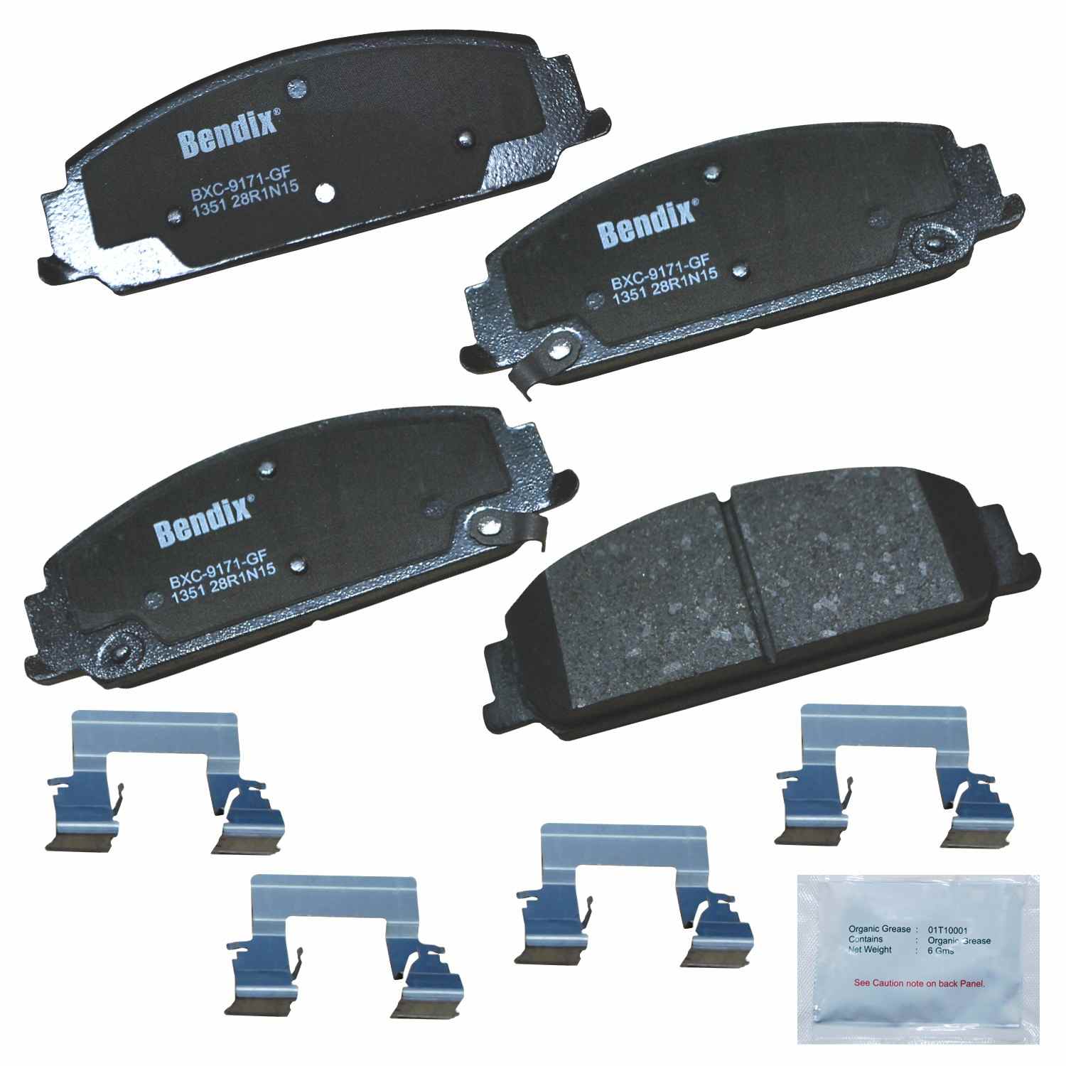 BENDIX PREMIUM COPPER FREE Disc Brake Pad Set CFC1351