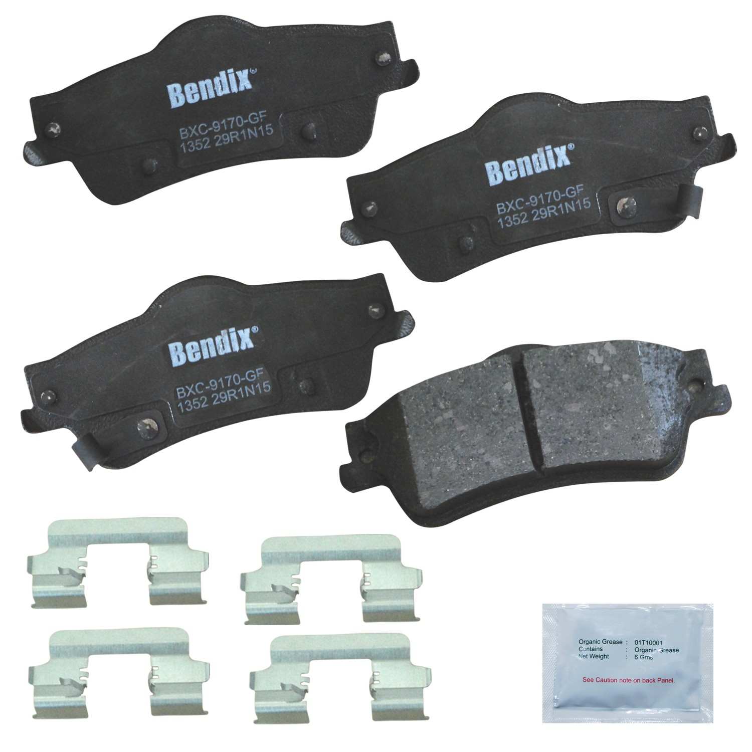 BENDIX PREMIUM COPPER FREE Disc Brake Pad Set CFC1352