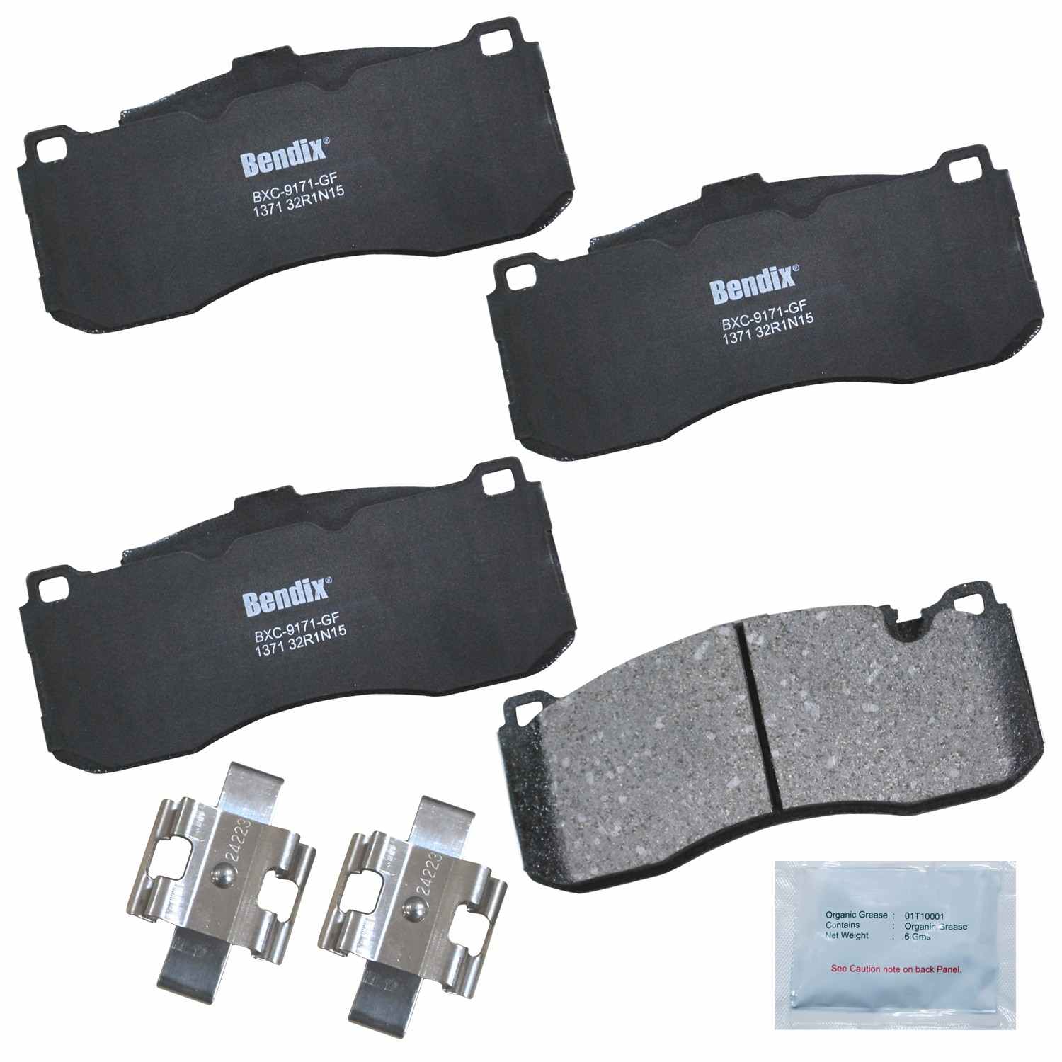 BENDIX PREMIUM COPPER FREE Disc Brake Pad Set CFC1371