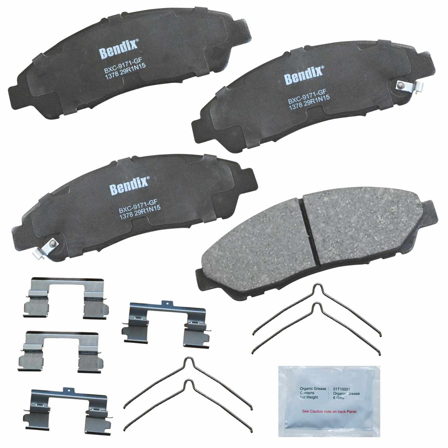 BENDIX PREMIUM COPPER FREE Disc Brake Pad Set CFC1378