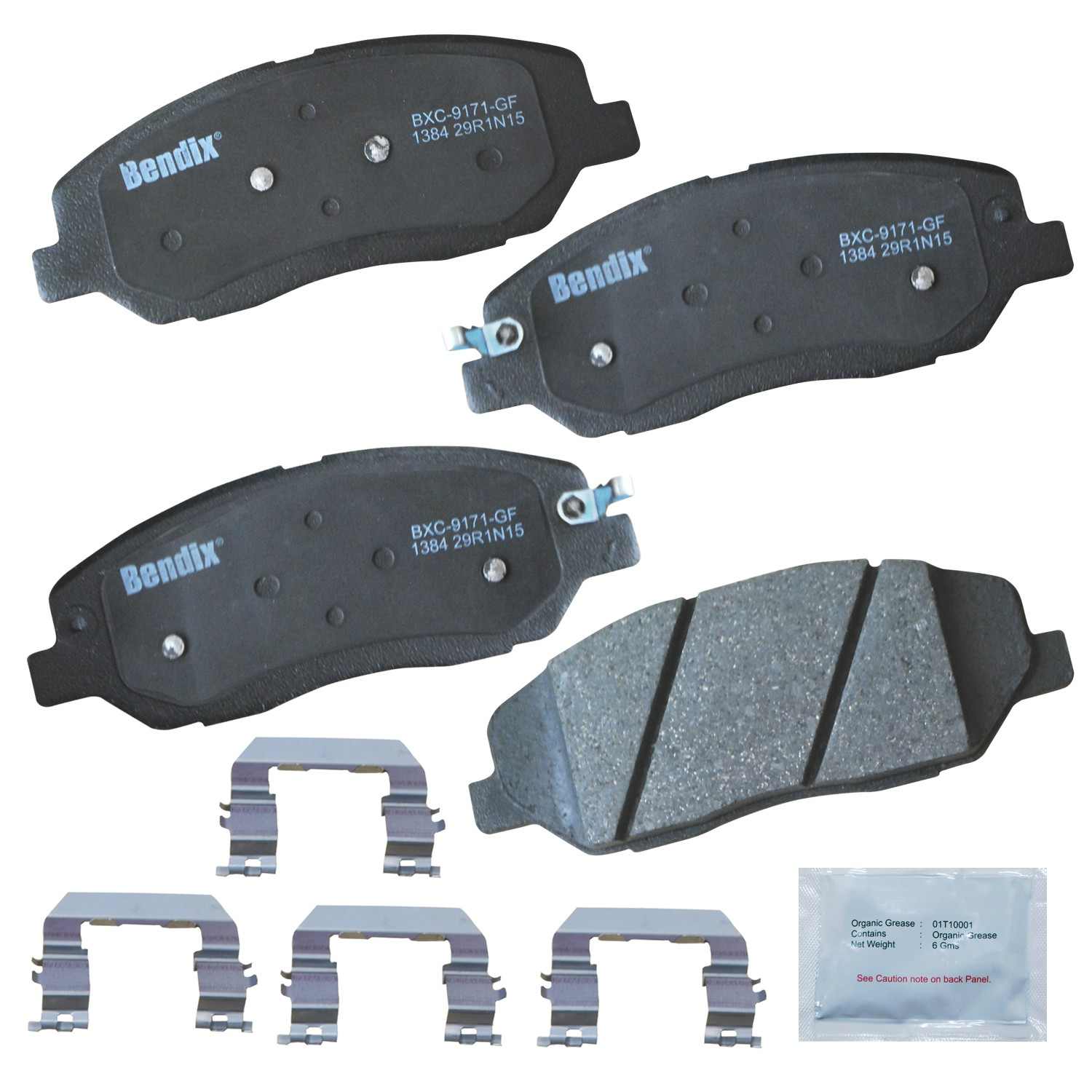 BENDIX PREMIUM COPPER FREE Disc Brake Pad Set CFC1384