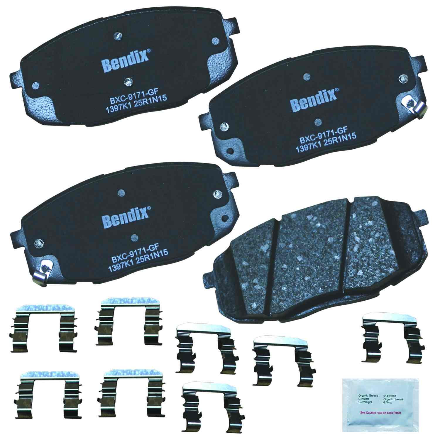 BENDIX PREMIUM COPPER FREE Disc Brake Pad Set CFC1397K1