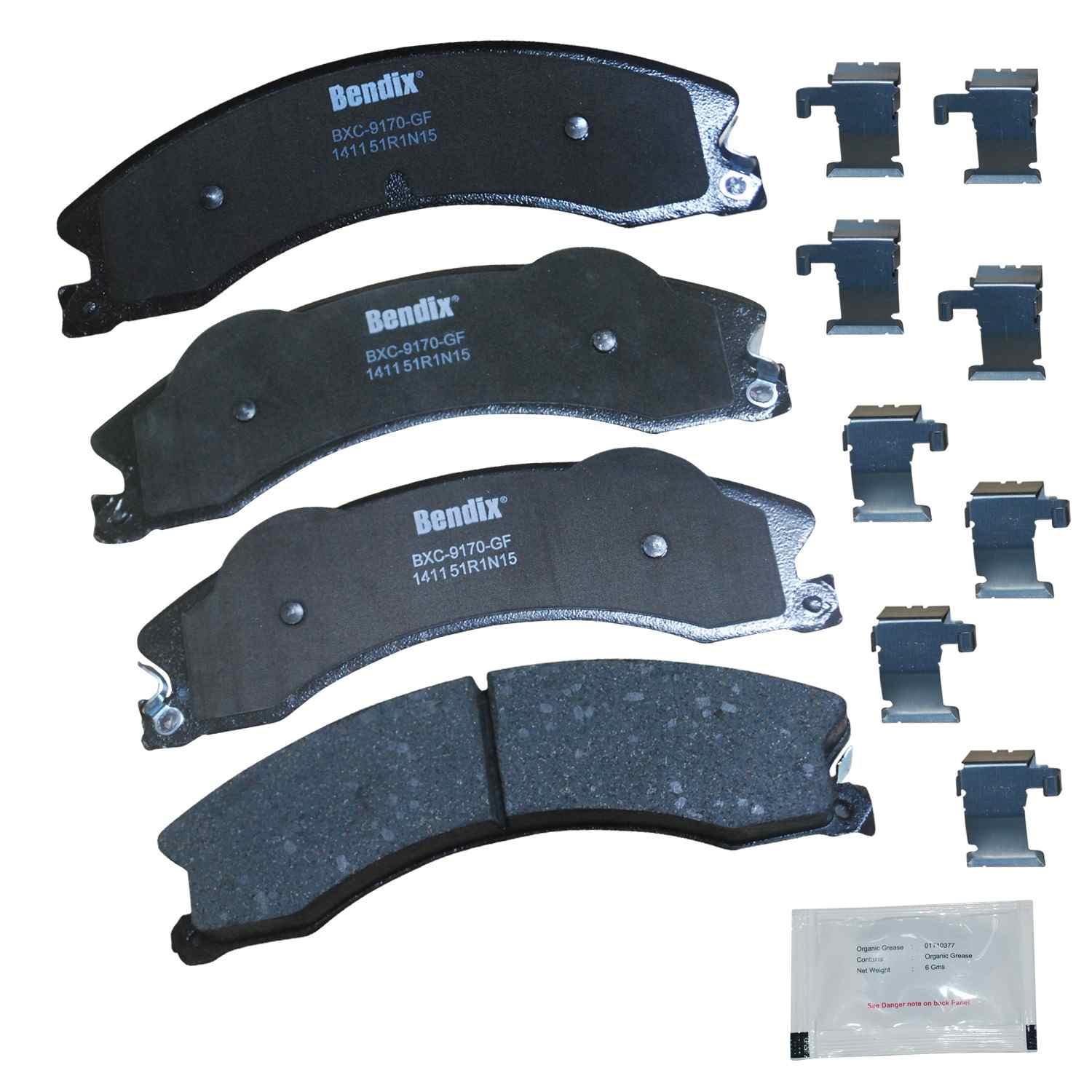 BENDIX PREMIUM COPPER FREE Disc Brake Pad Set CFC1411