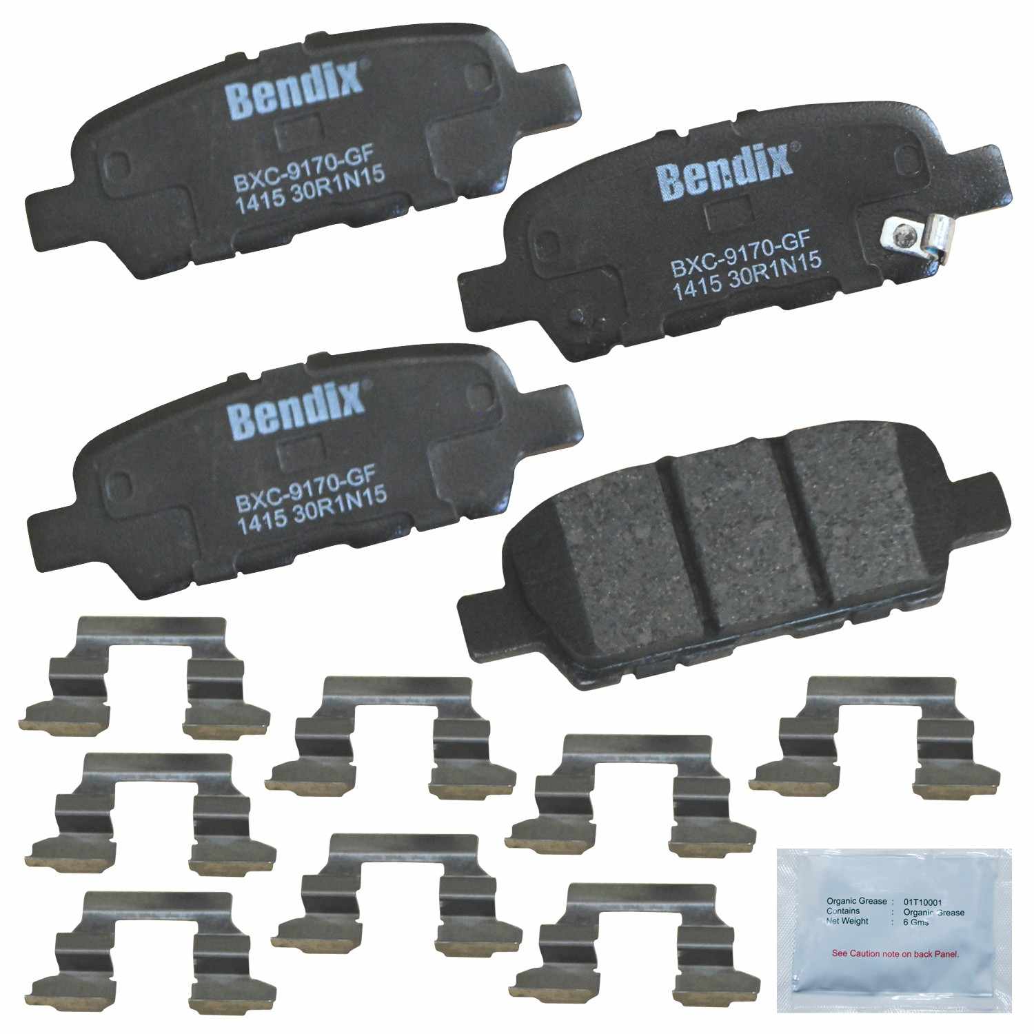 BENDIX PREMIUM COPPER FREE Disc Brake Pad Set CFC1415