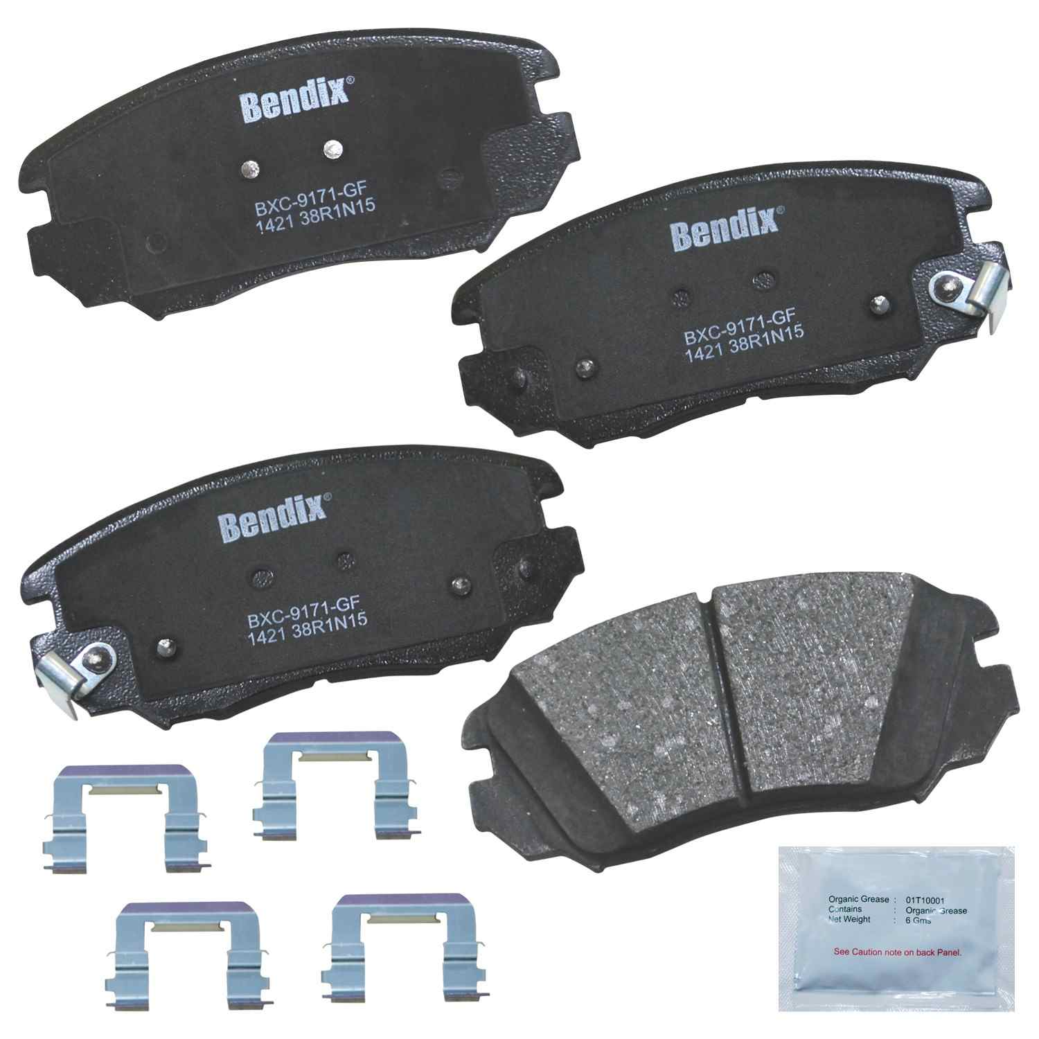 BENDIX PREMIUM COPPER FREE Disc Brake Pad Set CFC1421