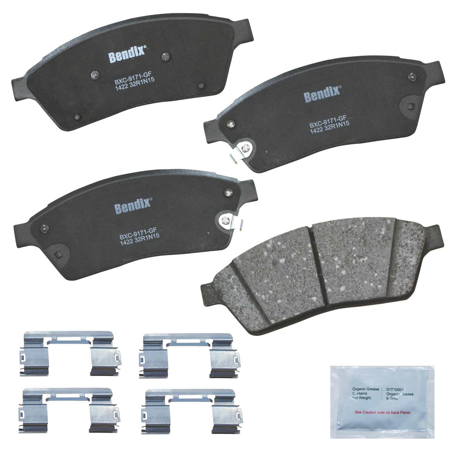 BENDIX PREMIUM COPPER FREE Disc Brake Pad Set CFC1422