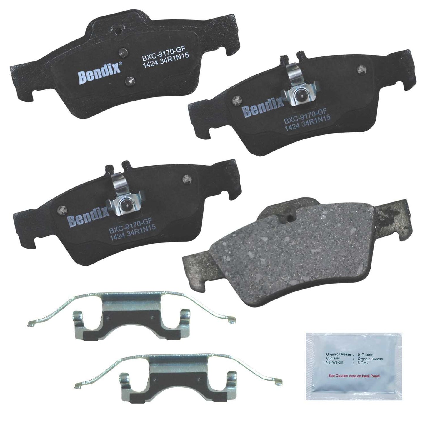 BENDIX PREMIUM COPPER FREE Disc Brake Pad Set CFC1424