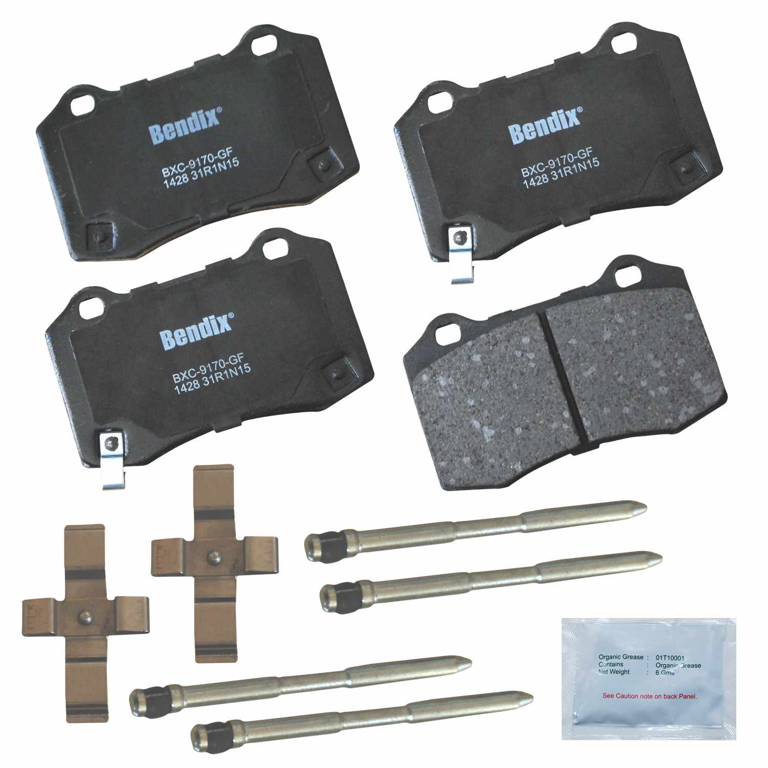 BENDIX PREMIUM COPPER FREE Disc Brake Pad Set CFC1428