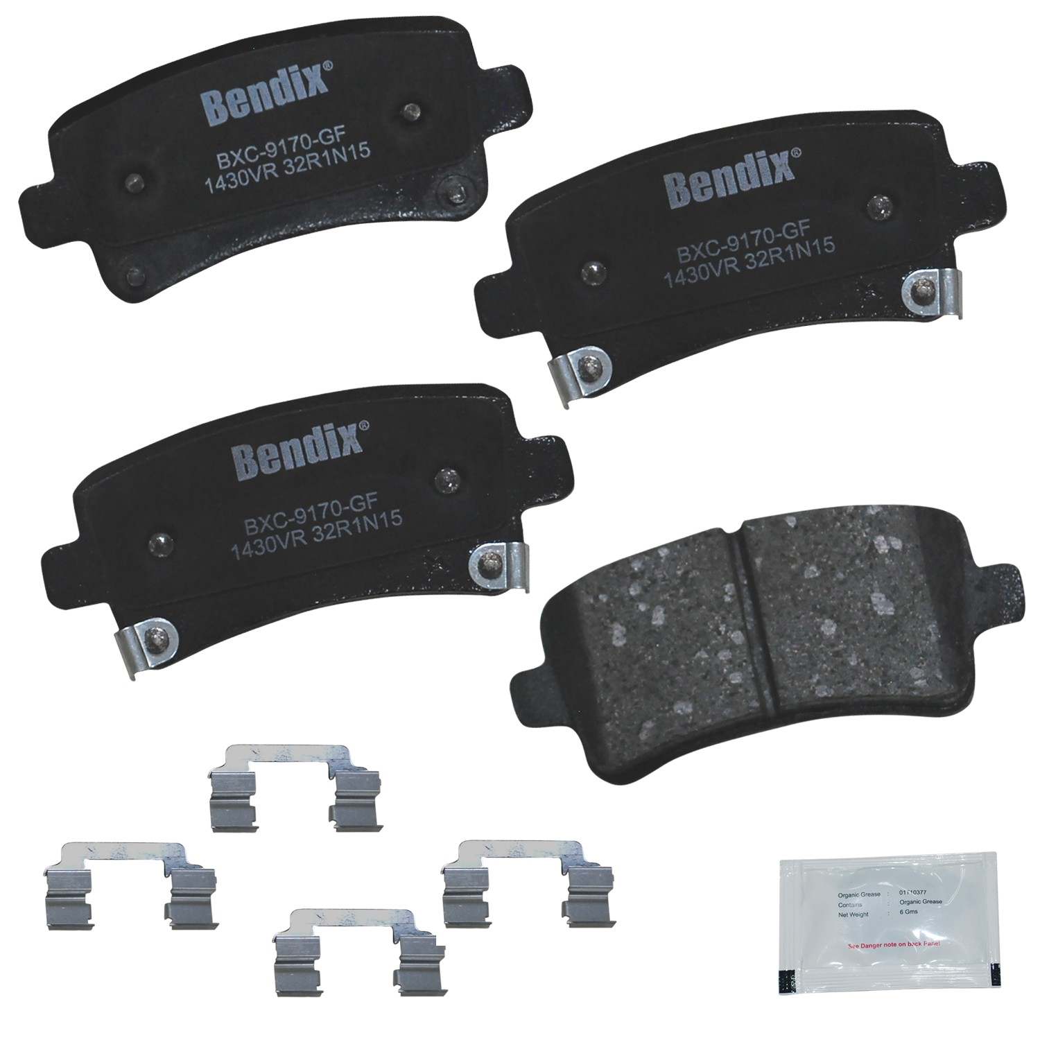 BENDIX PREMIUM COPPER FREE Disc Brake Pad Set CFC1430VR