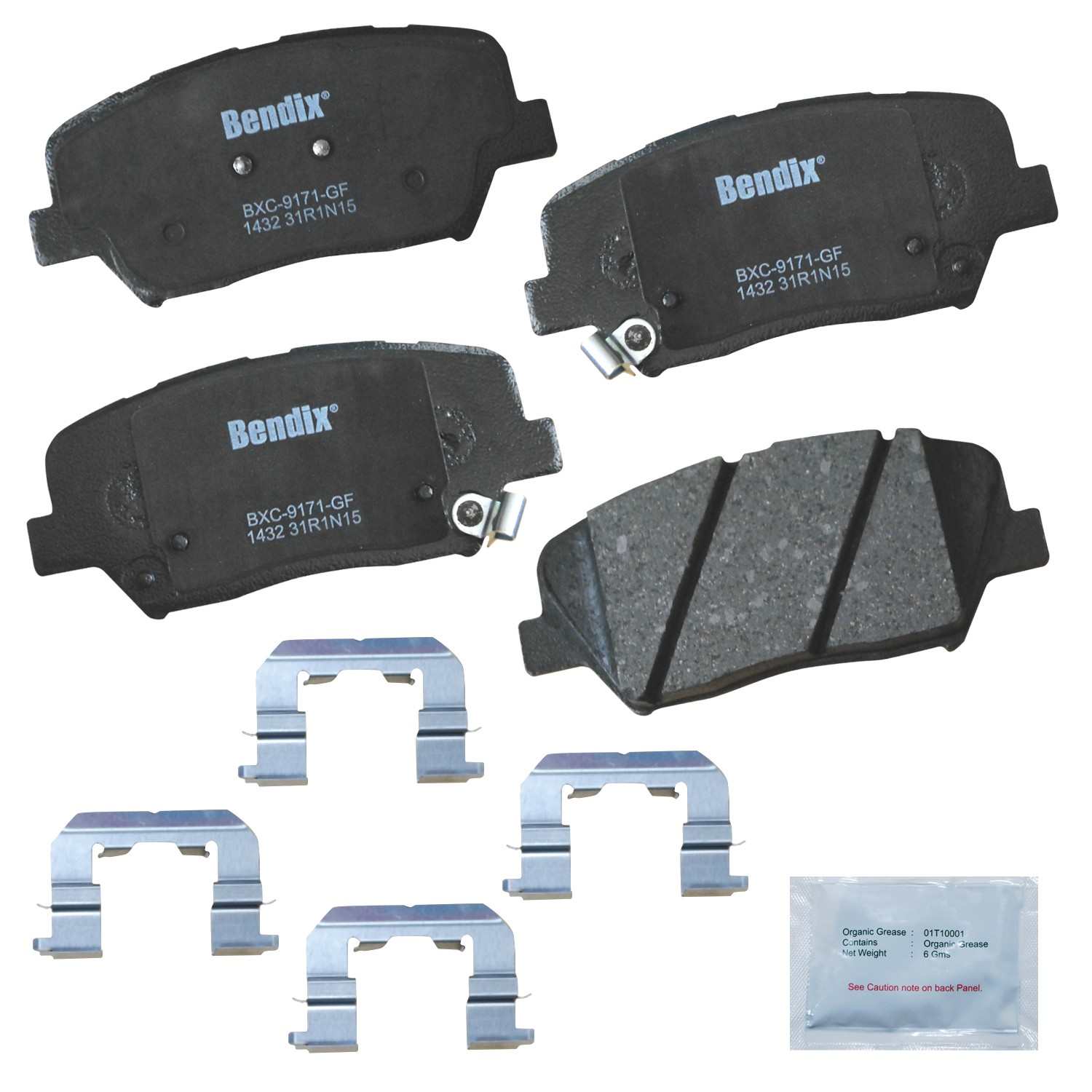 BENDIX PREMIUM COPPER FREE Disc Brake Pad Set CFC1432