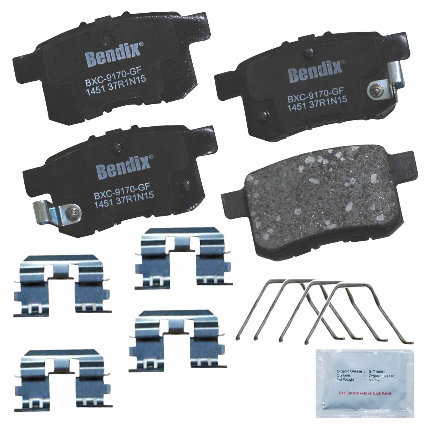 BENDIX PREMIUM COPPER FREE Disc Brake Pad Set CFC1451