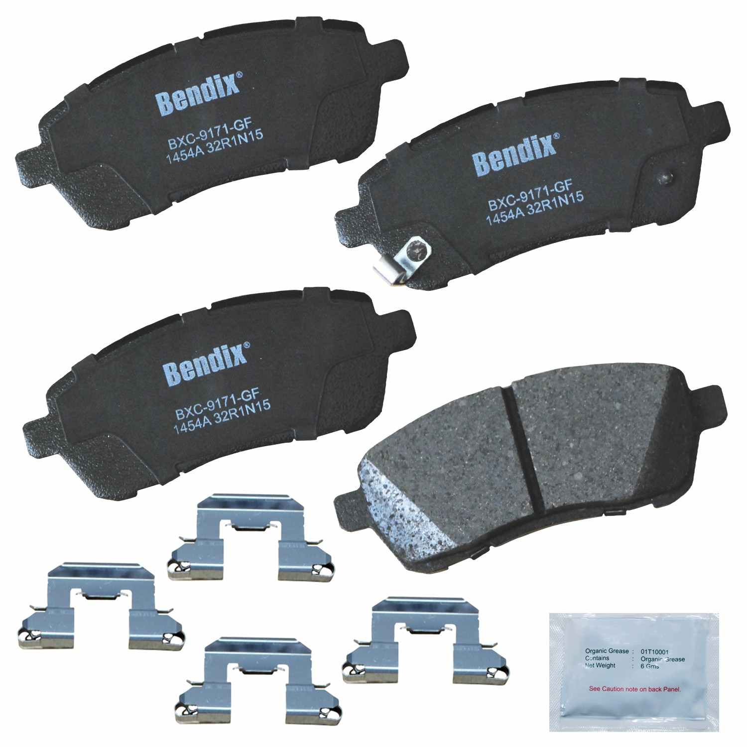 BENDIX PREMIUM COPPER FREE Disc Brake Pad Set CFC1454A