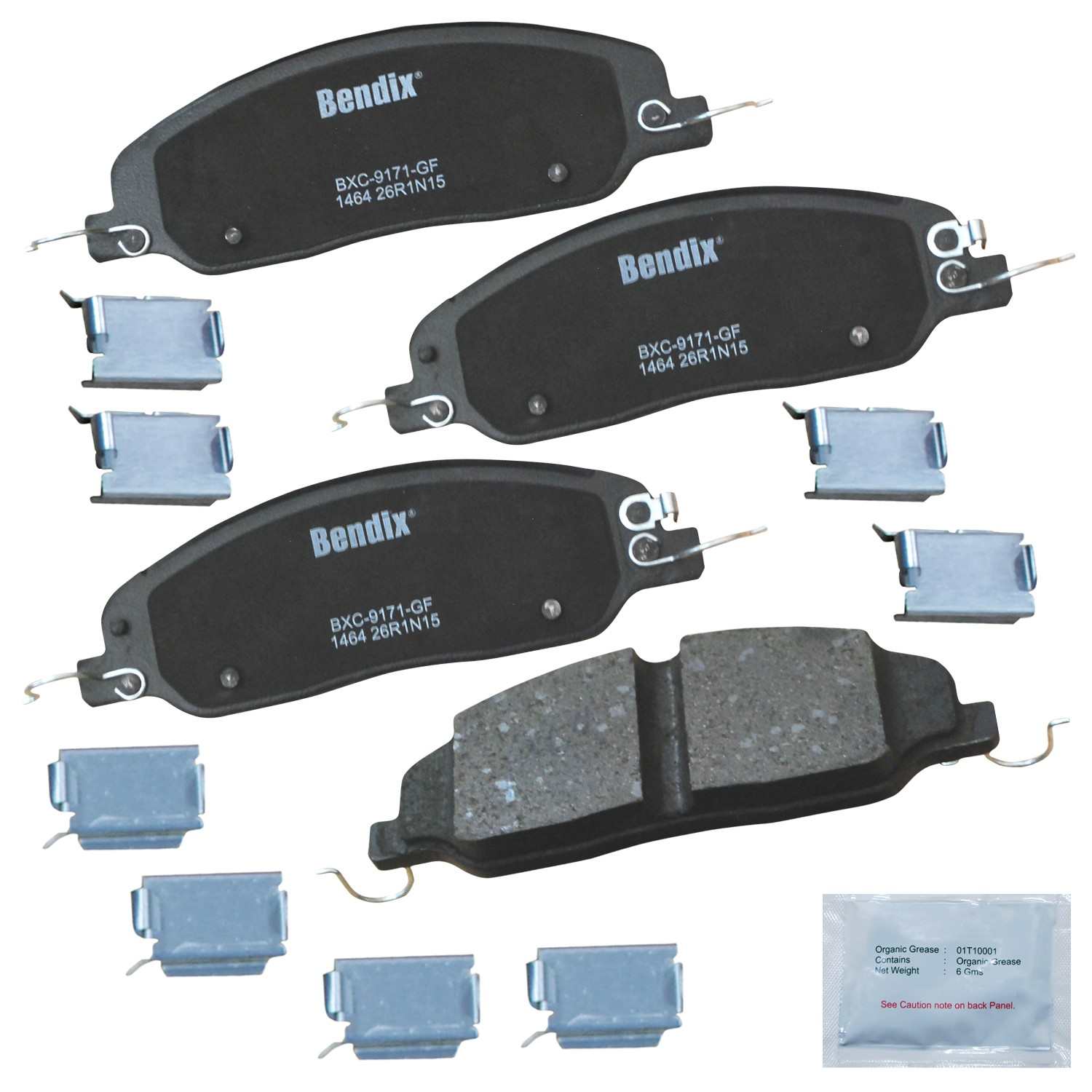 BENDIX PREMIUM COPPER FREE Disc Brake Pad Set CFC1464