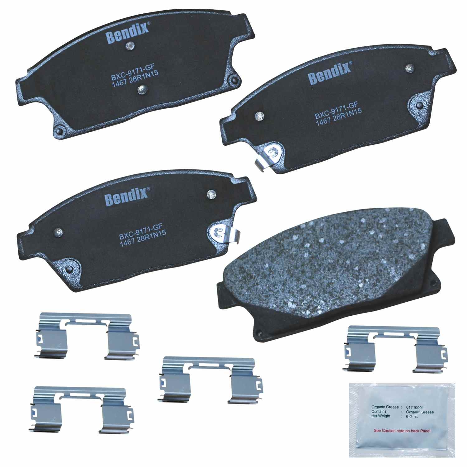 BENDIX PREMIUM COPPER FREE Disc Brake Pad Set CFC1467