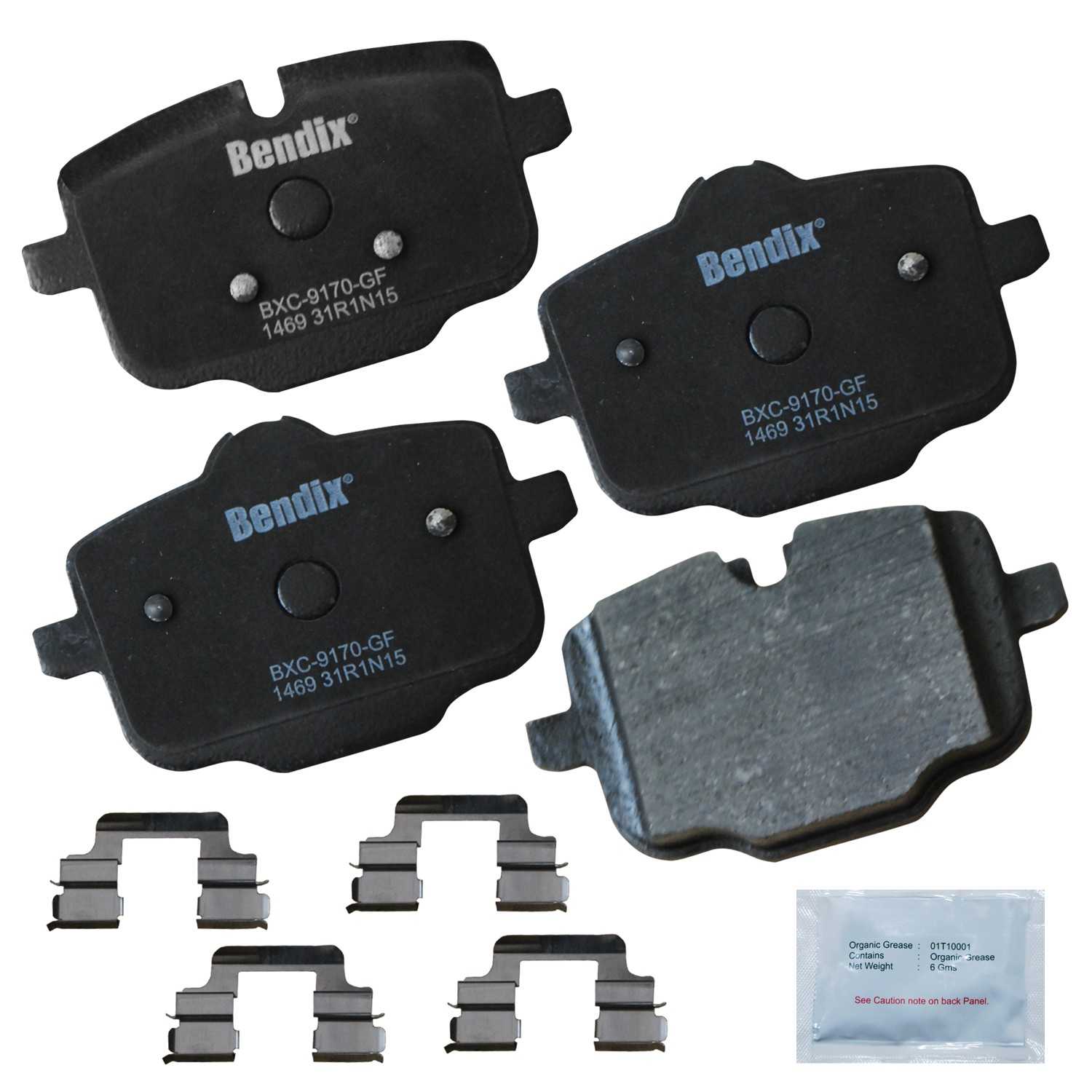 BENDIX PREMIUM COPPER FREE Disc Brake Pad Set CFC1469