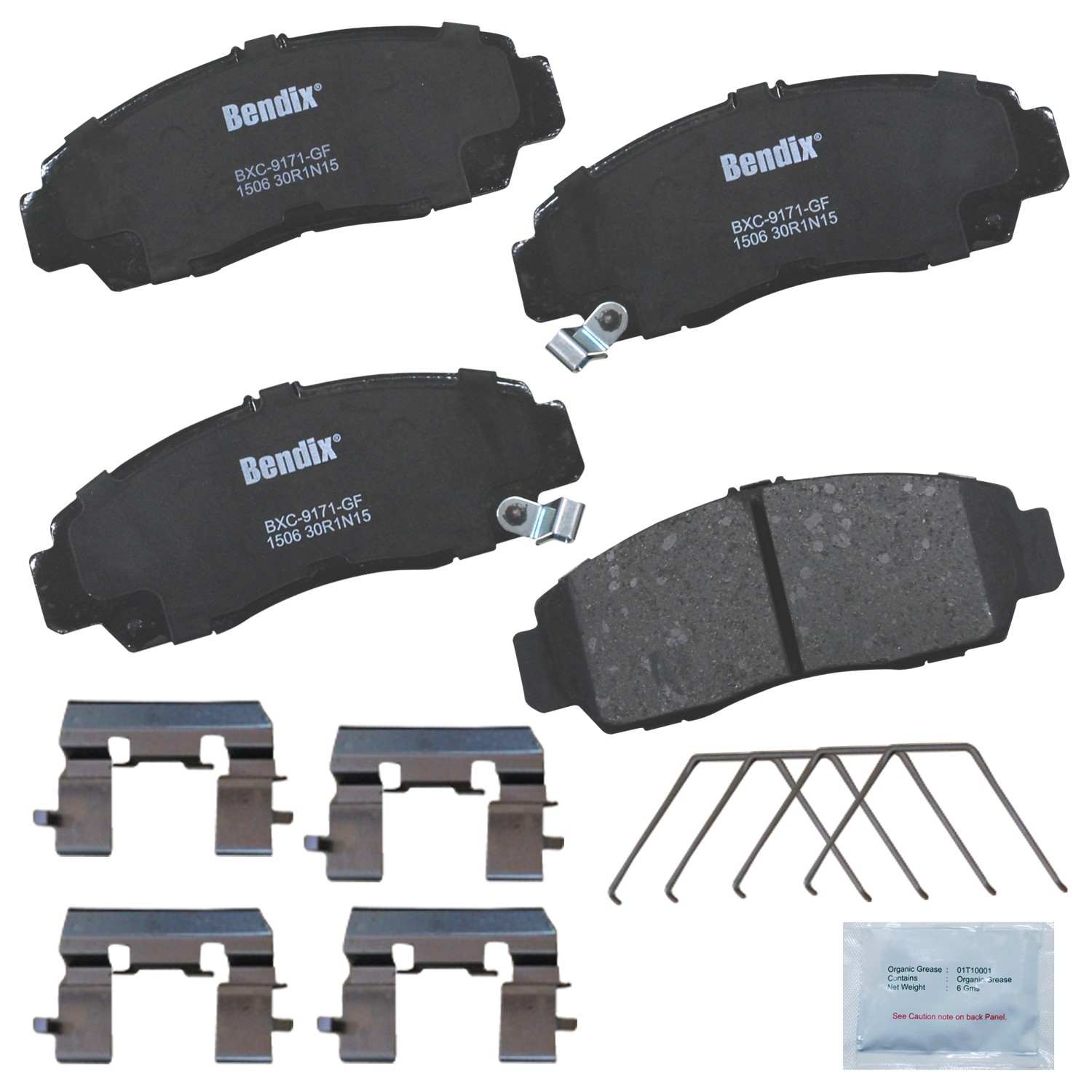 BENDIX PREMIUM COPPER FREE Disc Brake Pad Set CFC1506