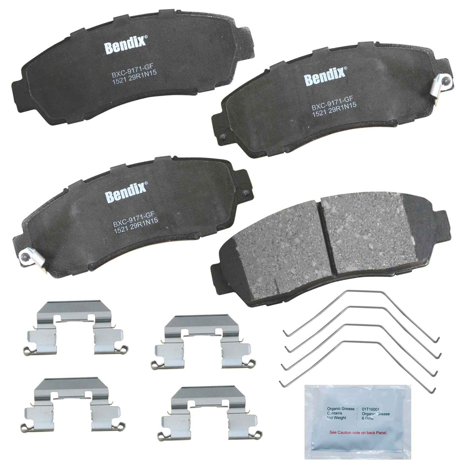 BENDIX PREMIUM COPPER FREE Disc Brake Pad Set CFC1521