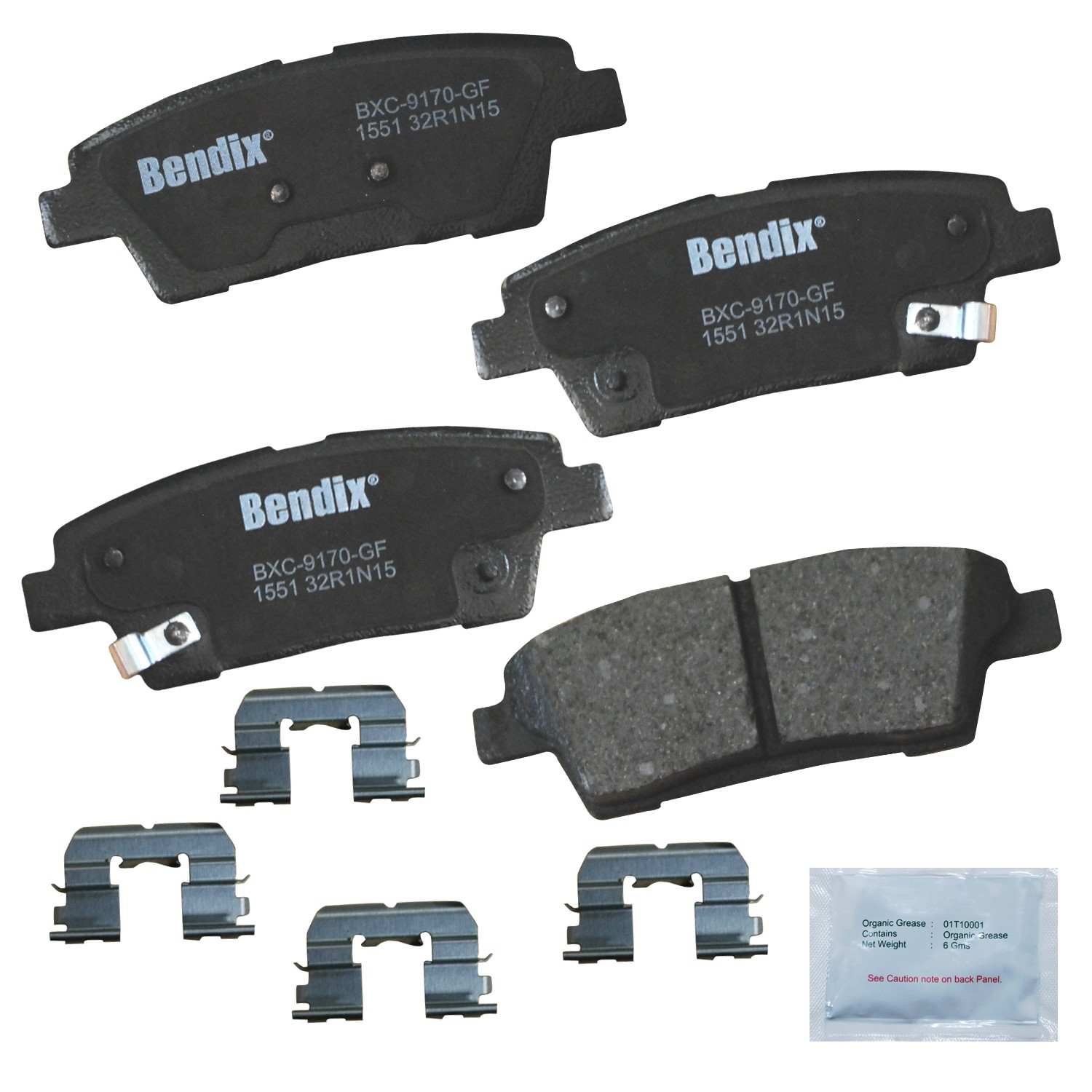 BENDIX PREMIUM COPPER FREE Disc Brake Pad Set CFC1551