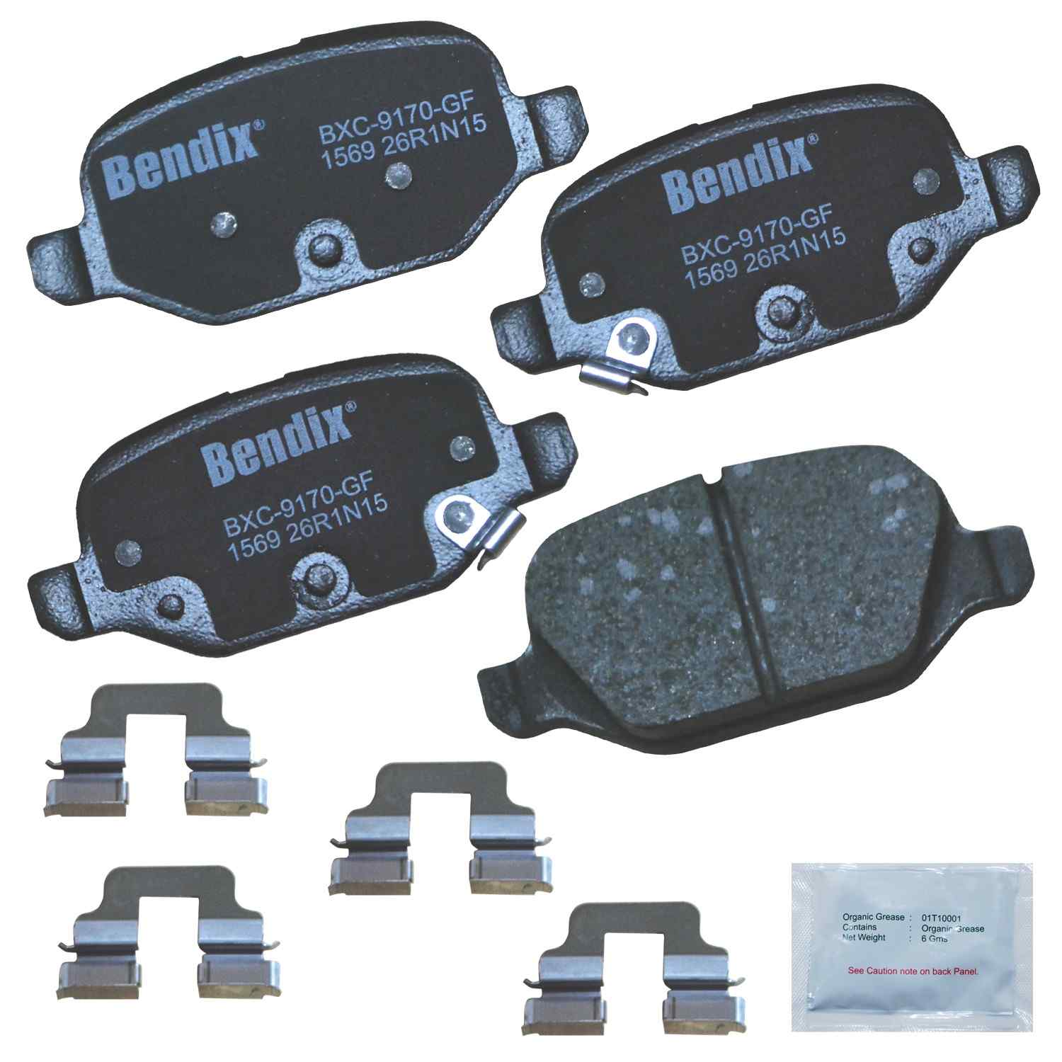 BENDIX PREMIUM COPPER FREE Disc Brake Pad Set CFC1569