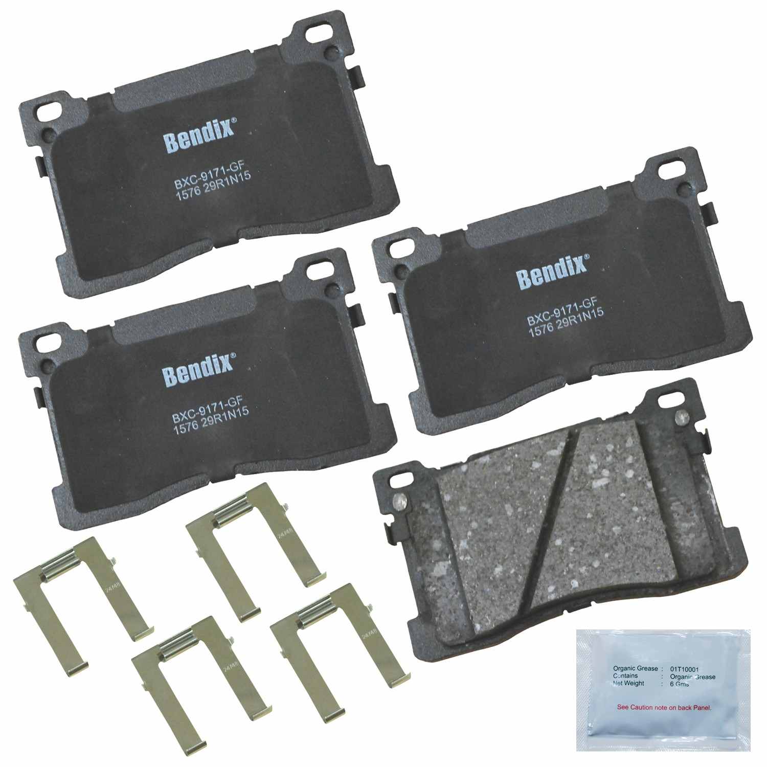 BENDIX PREMIUM COPPER FREE Disc Brake Pad Set CFC1576