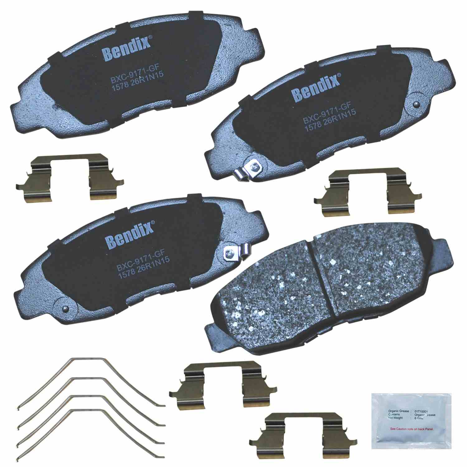 BENDIX PREMIUM COPPER FREE Disc Brake Pad Set CFC1578