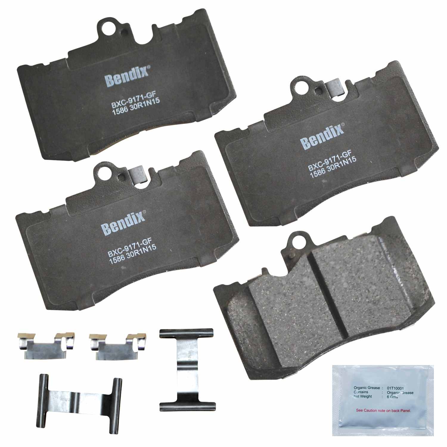 BENDIX PREMIUM COPPER FREE Disc Brake Pad Set CFC1586