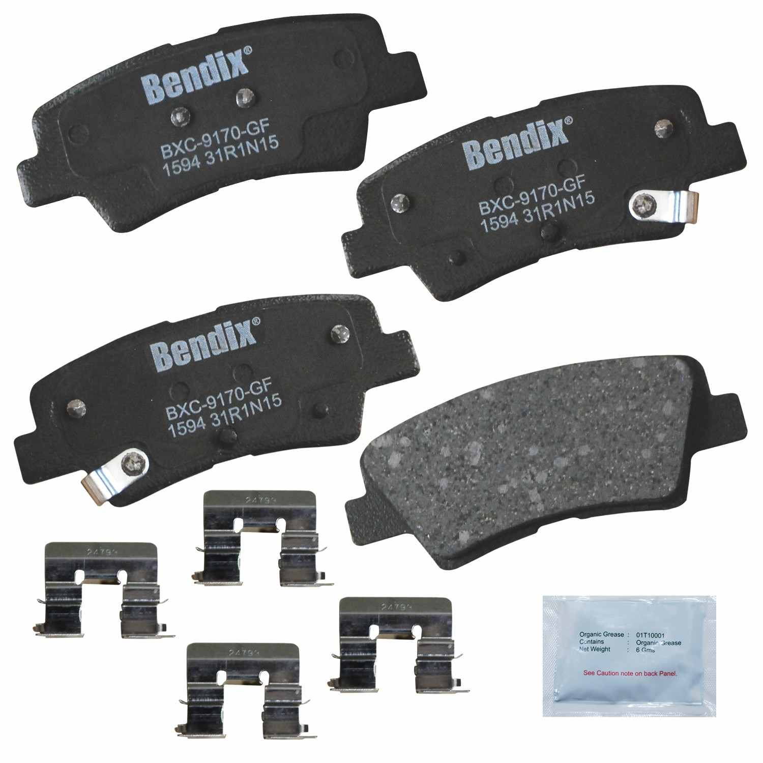 BENDIX PREMIUM COPPER FREE Disc Brake Pad Set CFC1594