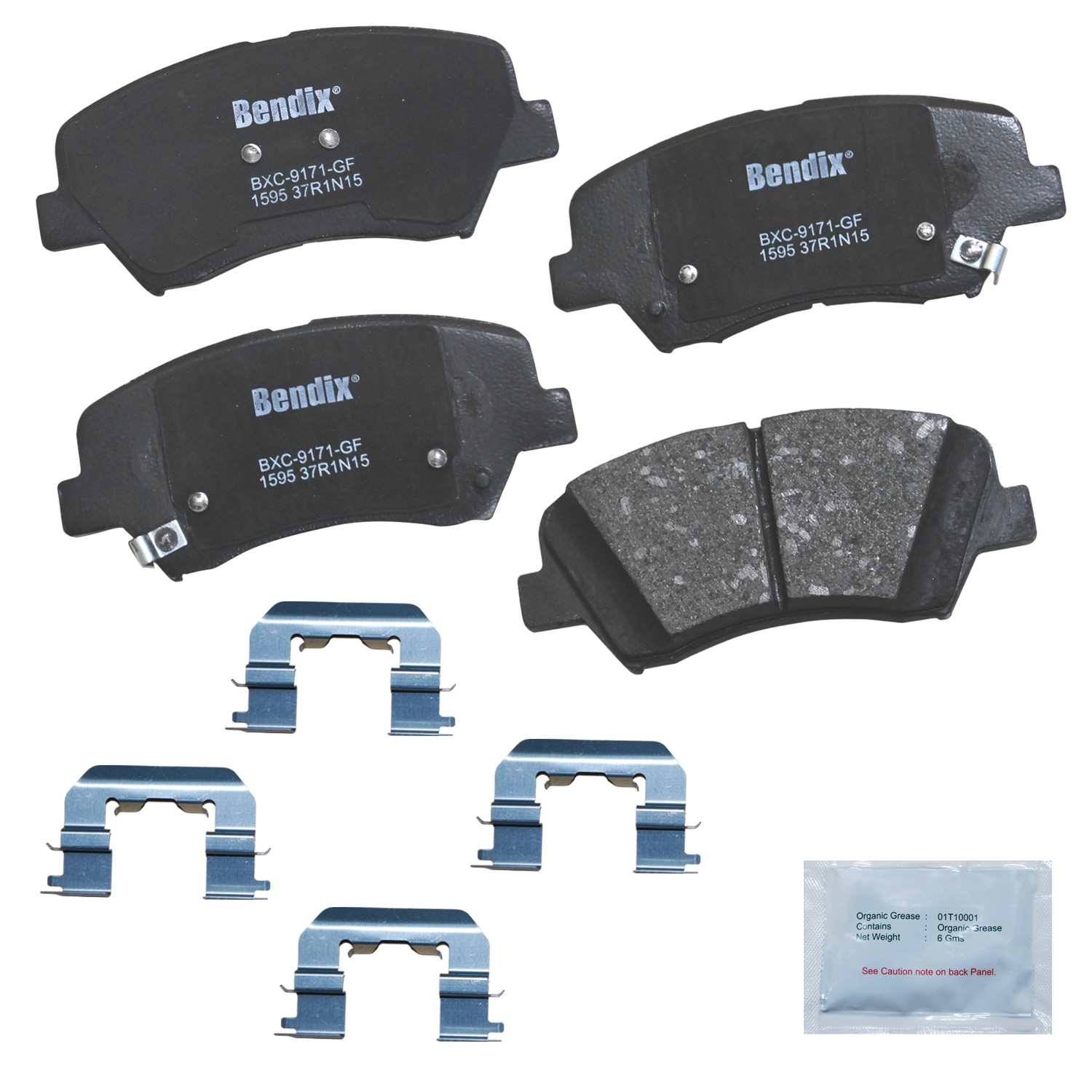 BENDIX PREMIUM COPPER FREE Disc Brake Pad Set CFC1595