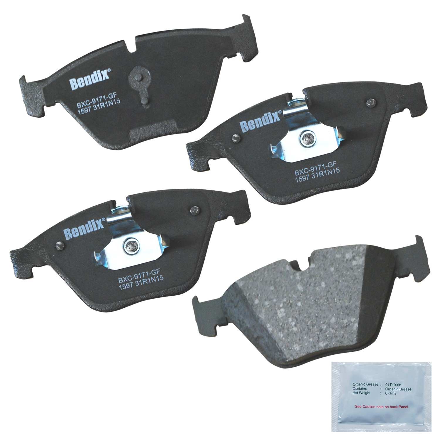 BENDIX PREMIUM COPPER FREE Disc Brake Pad Set CFC1597