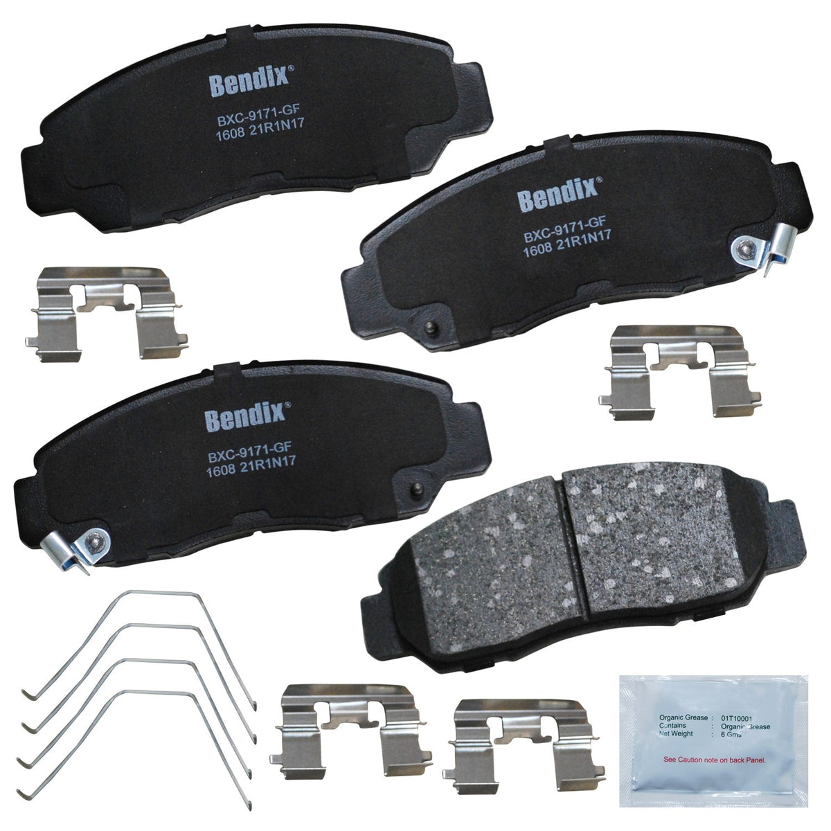 BENDIX PREMIUM COPPER FREE Disc Brake Pad Set CFC1608