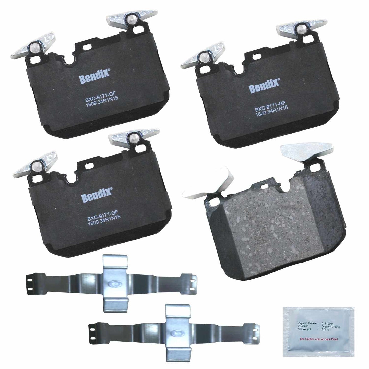 BENDIX PREMIUM COPPER FREE Disc Brake Pad Set CFC1609