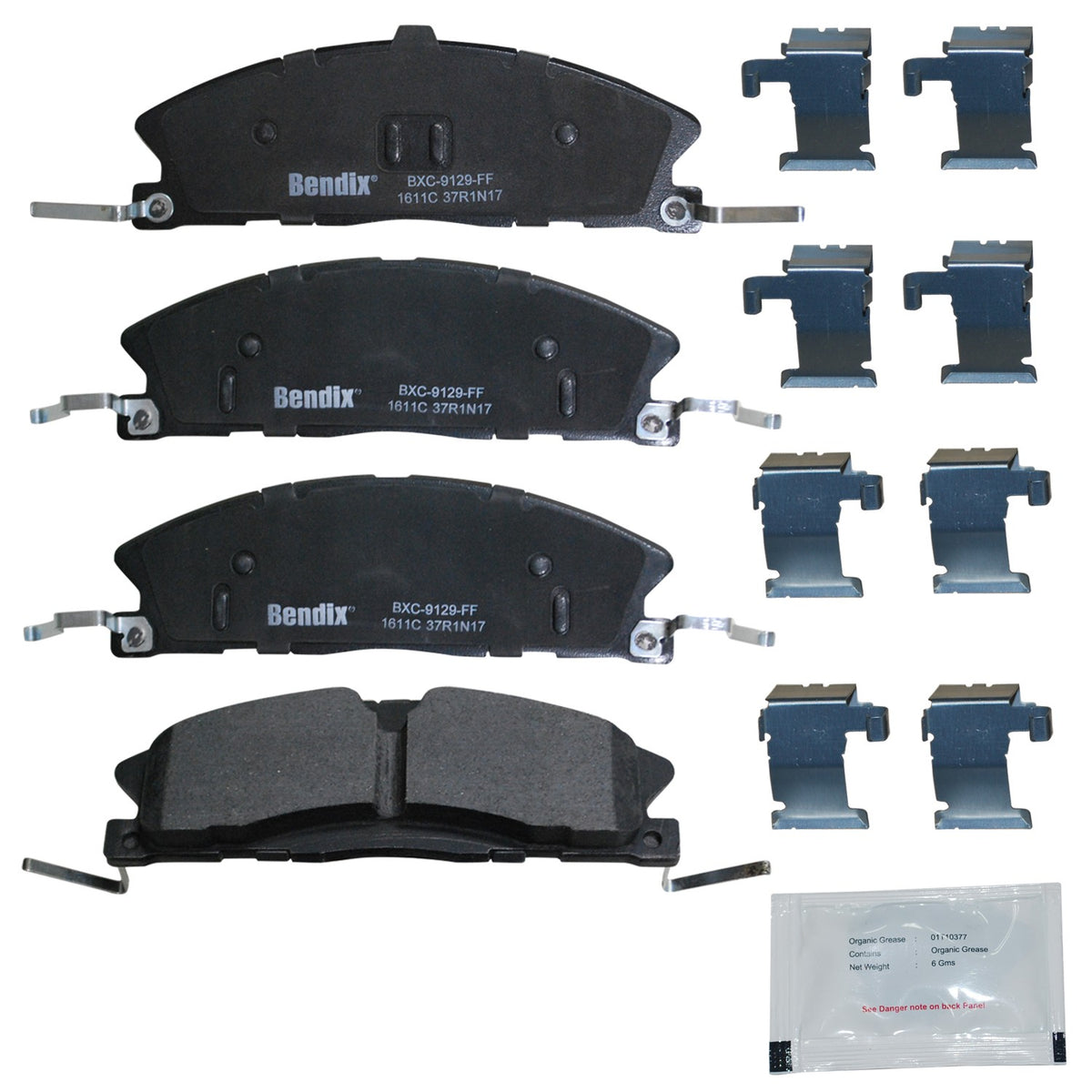 BENDIX PREMIUM COPPER FREE Disc Brake Pad Set CFC1611C
