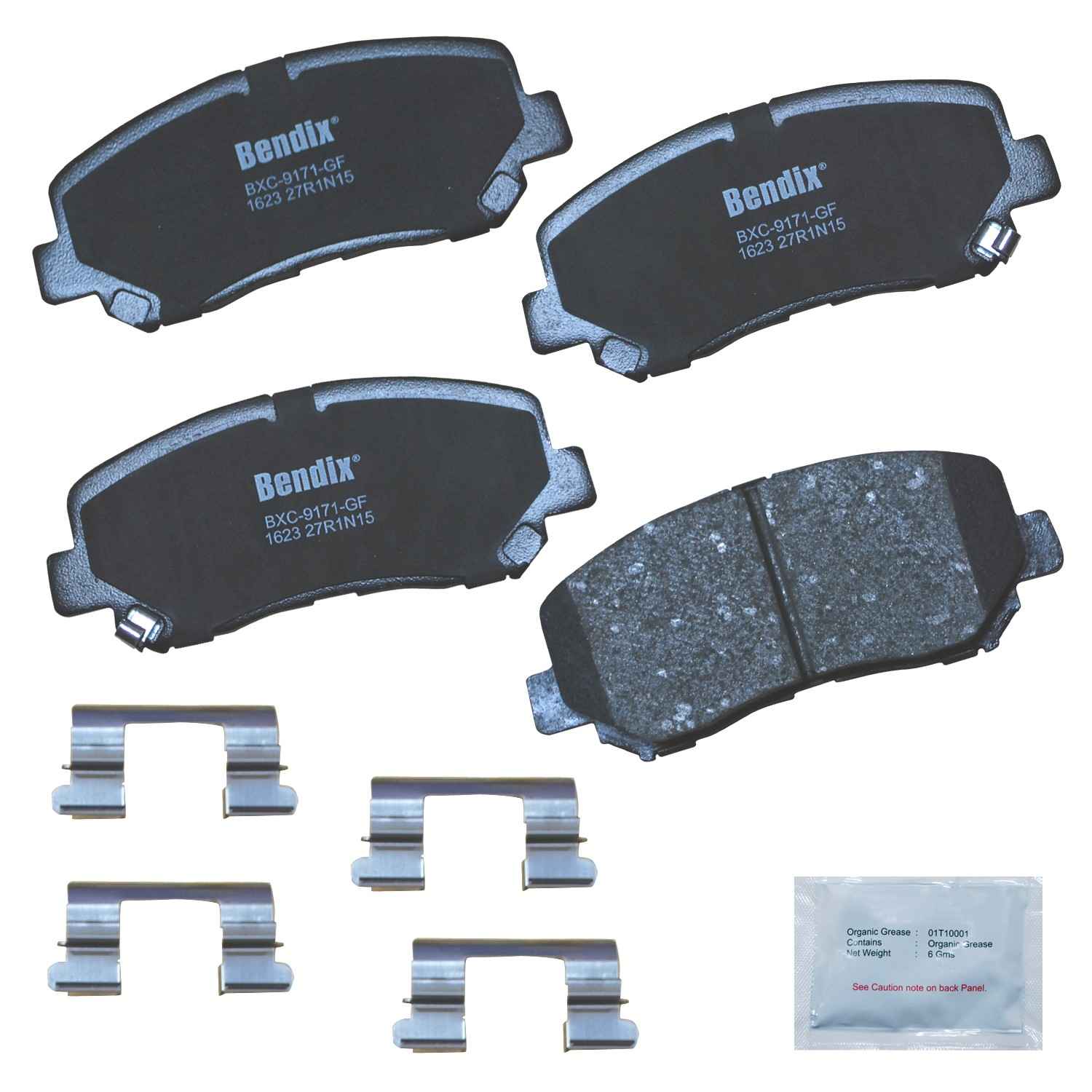 BENDIX PREMIUM COPPER FREE Disc Brake Pad Set CFC1623