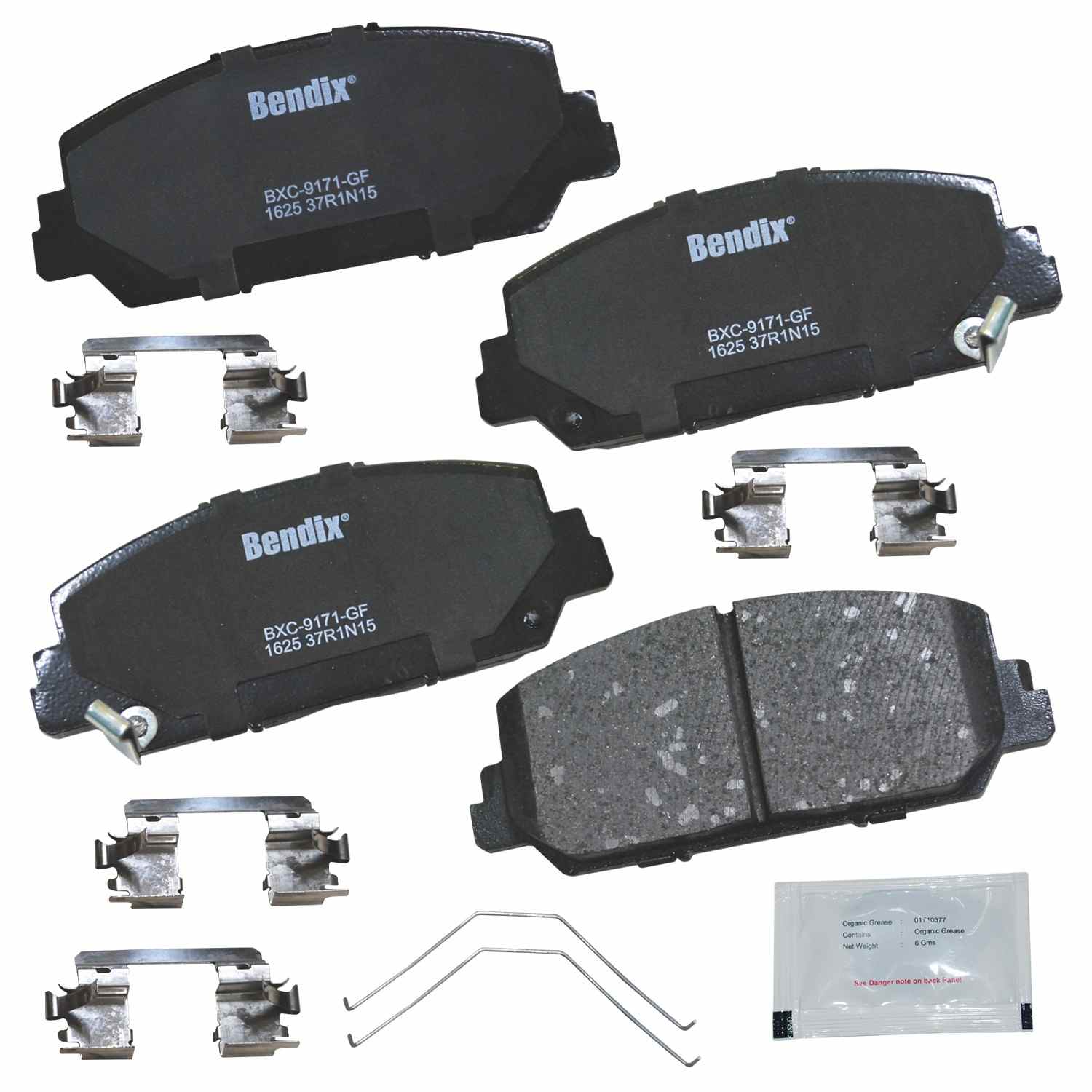 BENDIX PREMIUM COPPER FREE Disc Brake Pad Set CFC1625