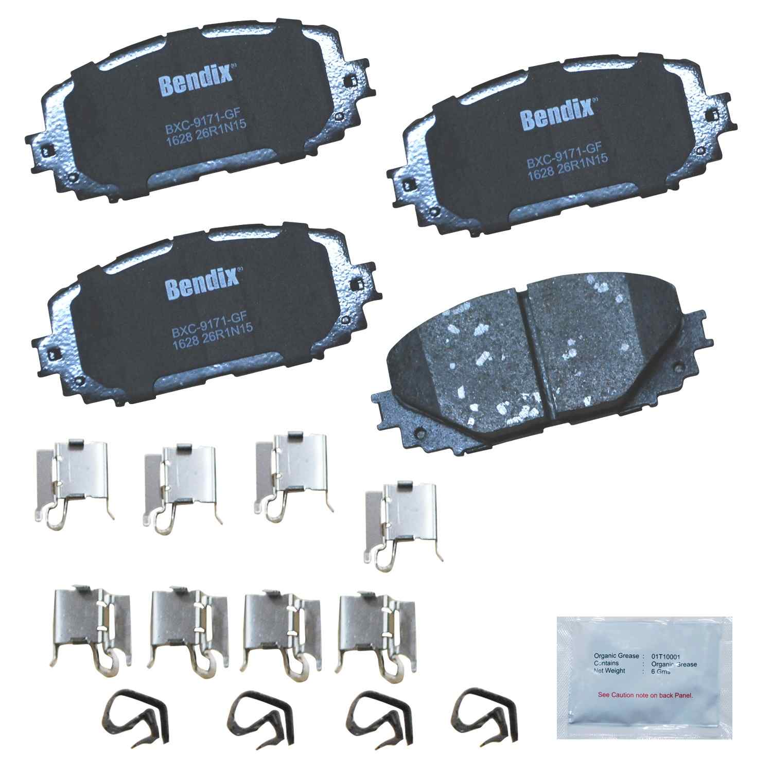 BENDIX PREMIUM COPPER FREE Disc Brake Pad Set CFC1628