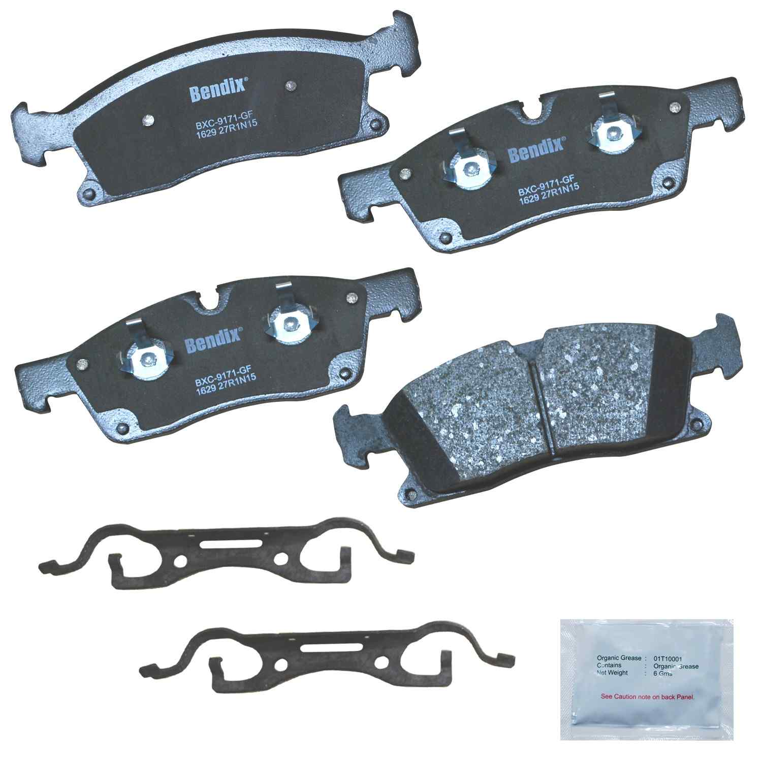 BENDIX PREMIUM COPPER FREE Disc Brake Pad Set CFC1629