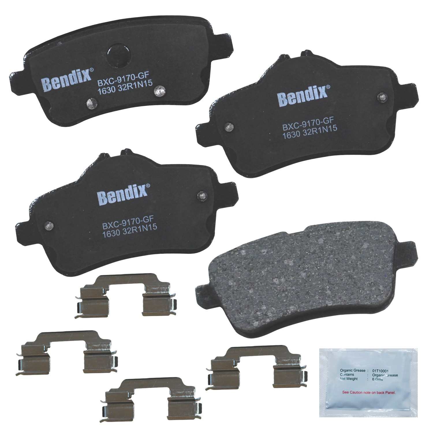 BENDIX PREMIUM COPPER FREE Disc Brake Pad Set CFC1630