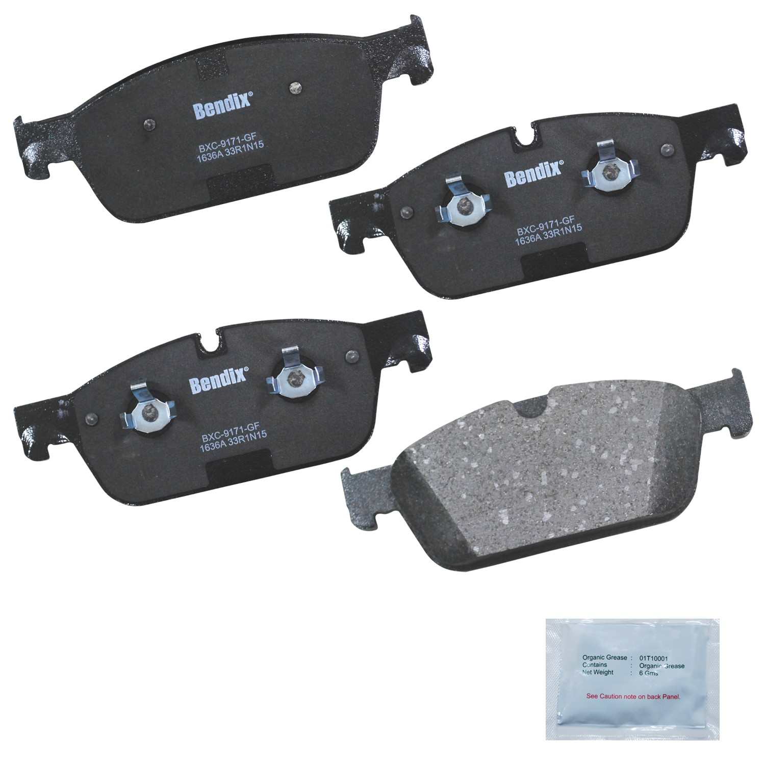 BENDIX PREMIUM COPPER FREE Disc Brake Pad Set CFC1636A