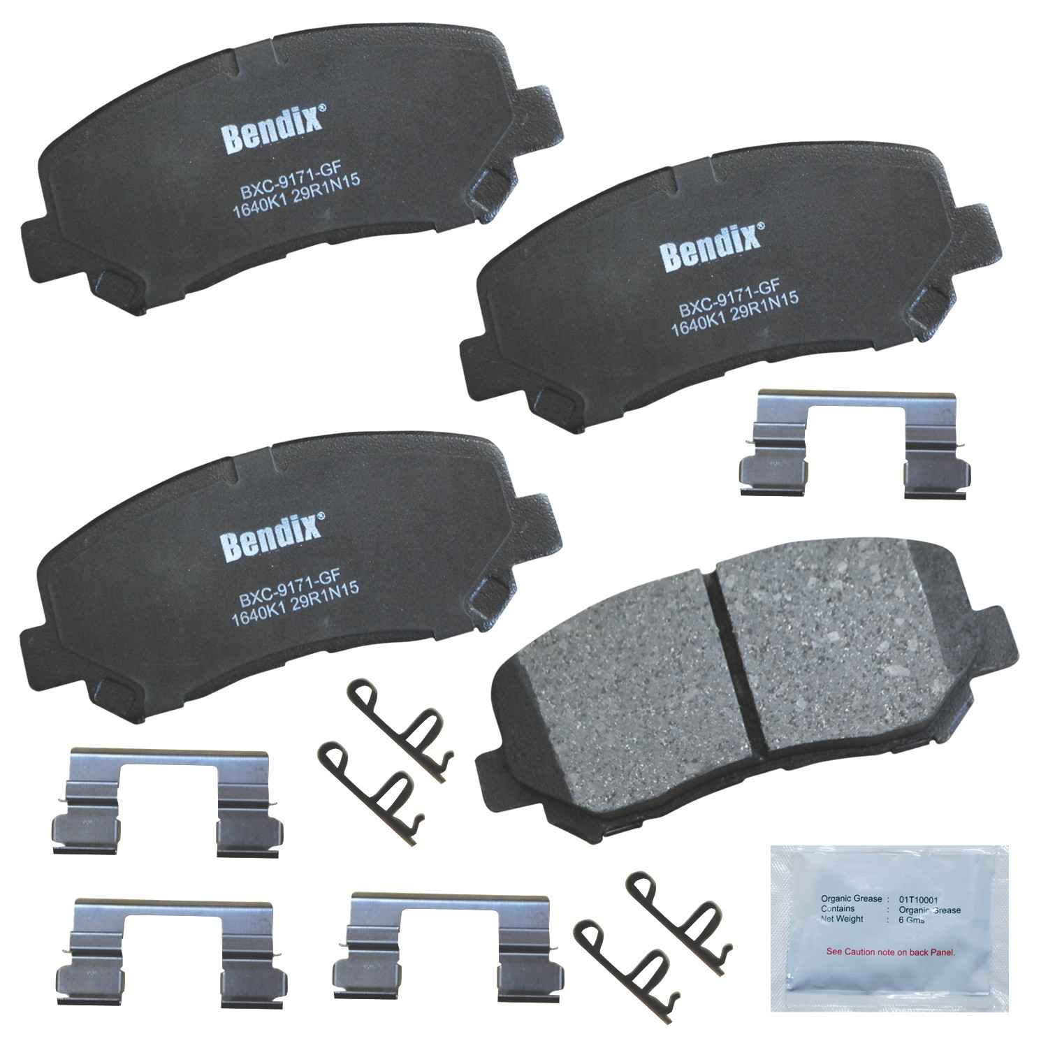 BENDIX PREMIUM COPPER FREE Disc Brake Pad Set CFC1640K1