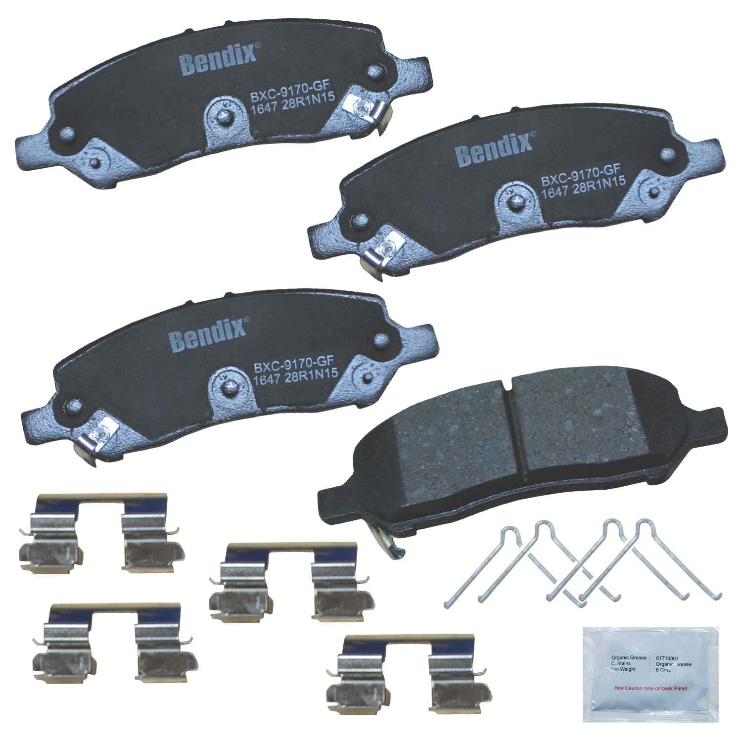 BENDIX PREMIUM COPPER FREE Disc Brake Pad Set CFC1647