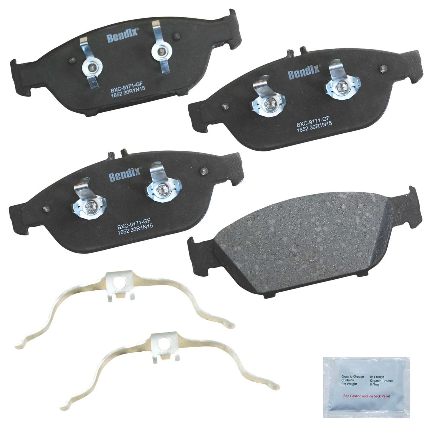 BENDIX PREMIUM COPPER FREE Disc Brake Pad Set CFC1652