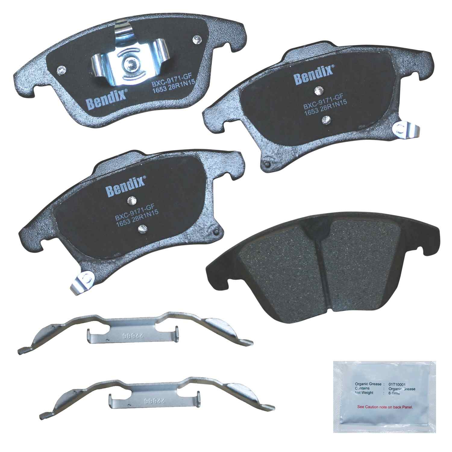 BENDIX PREMIUM COPPER FREE Disc Brake Pad Set CFC1653