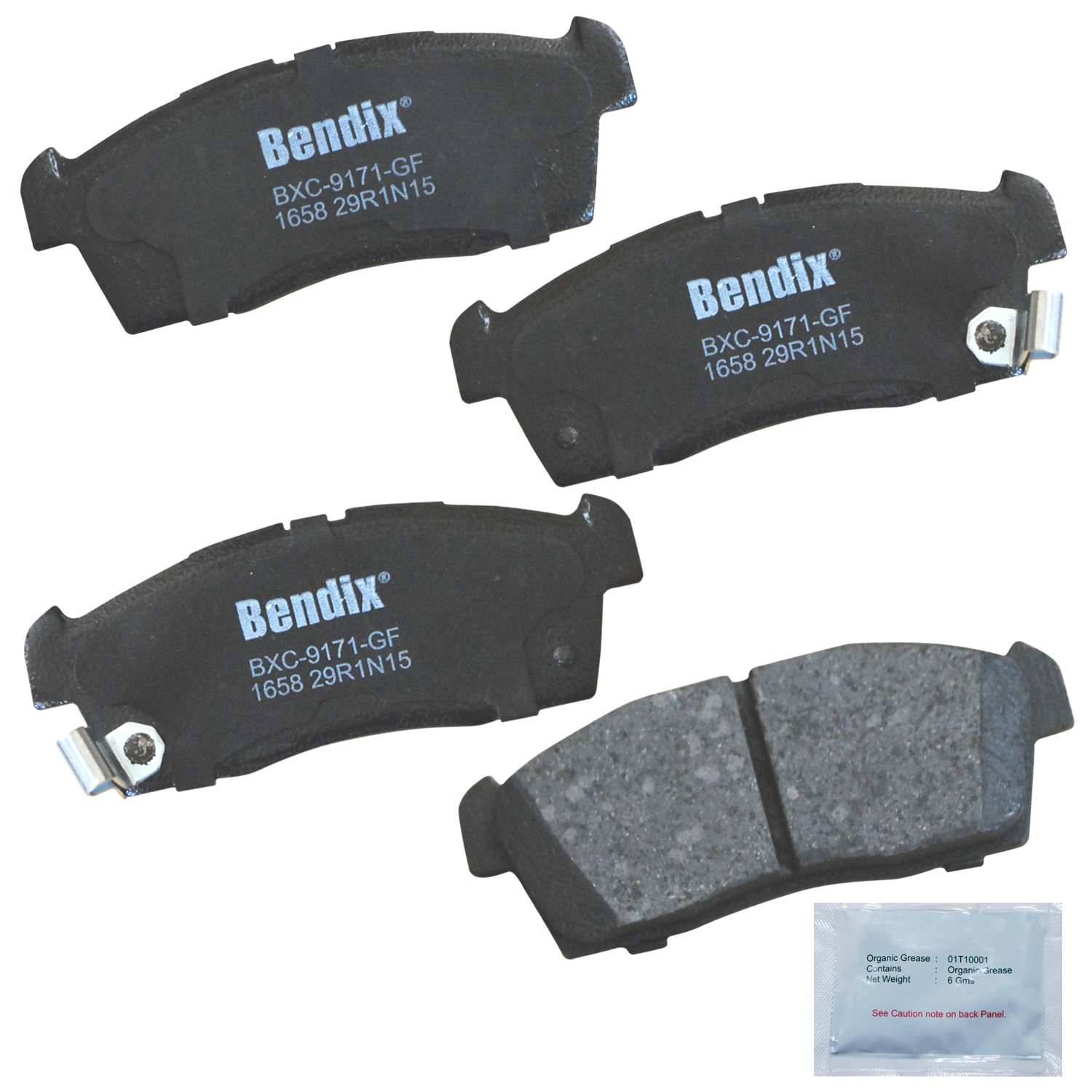 BENDIX PREMIUM COPPER FREE Disc Brake Pad Set CFC1658